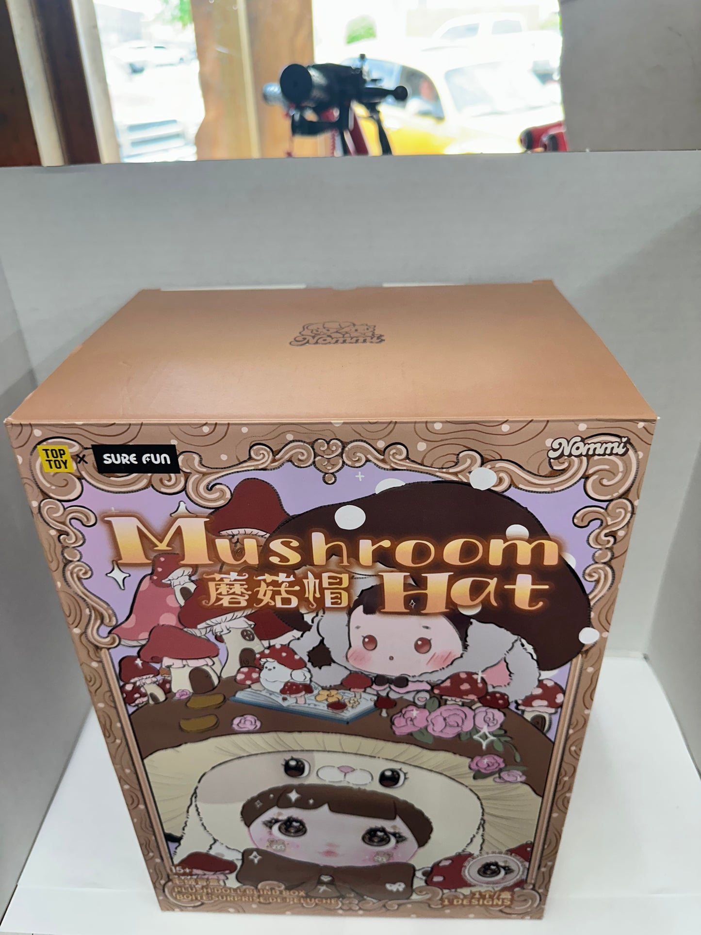 NOMMI Mushroom Hat Series 400% BLIND BOX Jade