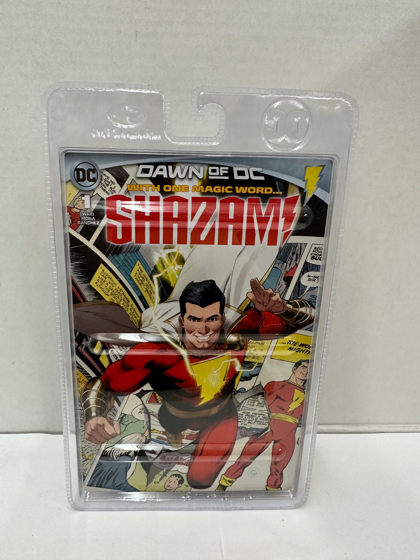 McFarlane DC Direct Shazam Platinum Edition Figure Dawn of DC Comic Book