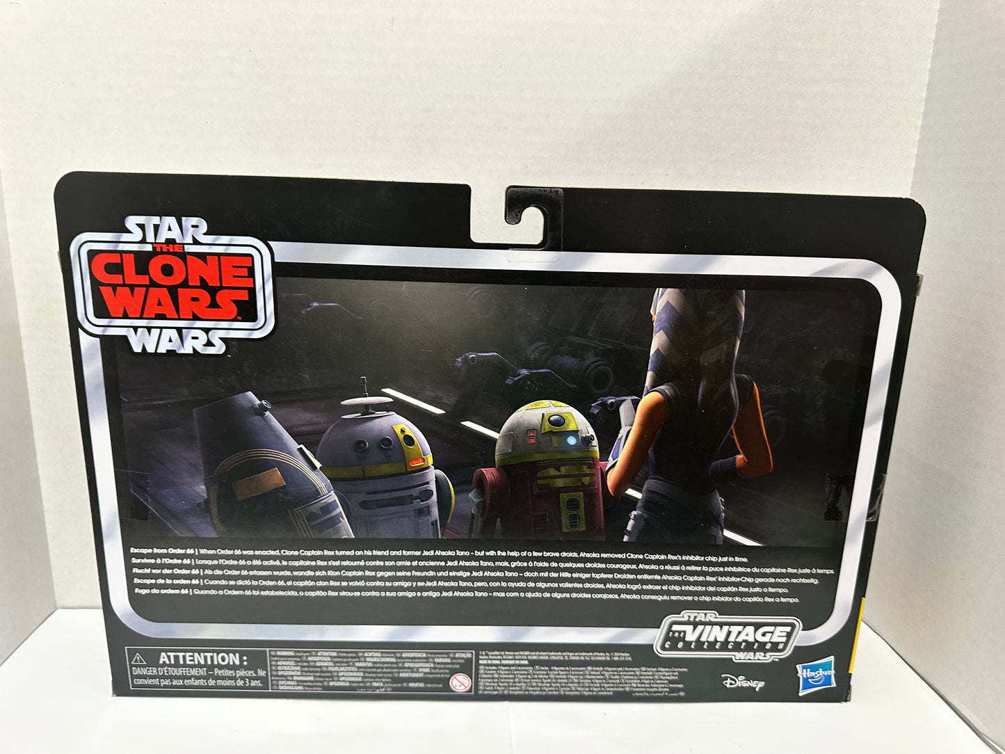 Star Wars Vintage Kenner Collection Escape Order 66 4 Pack Ahsoka Droids New