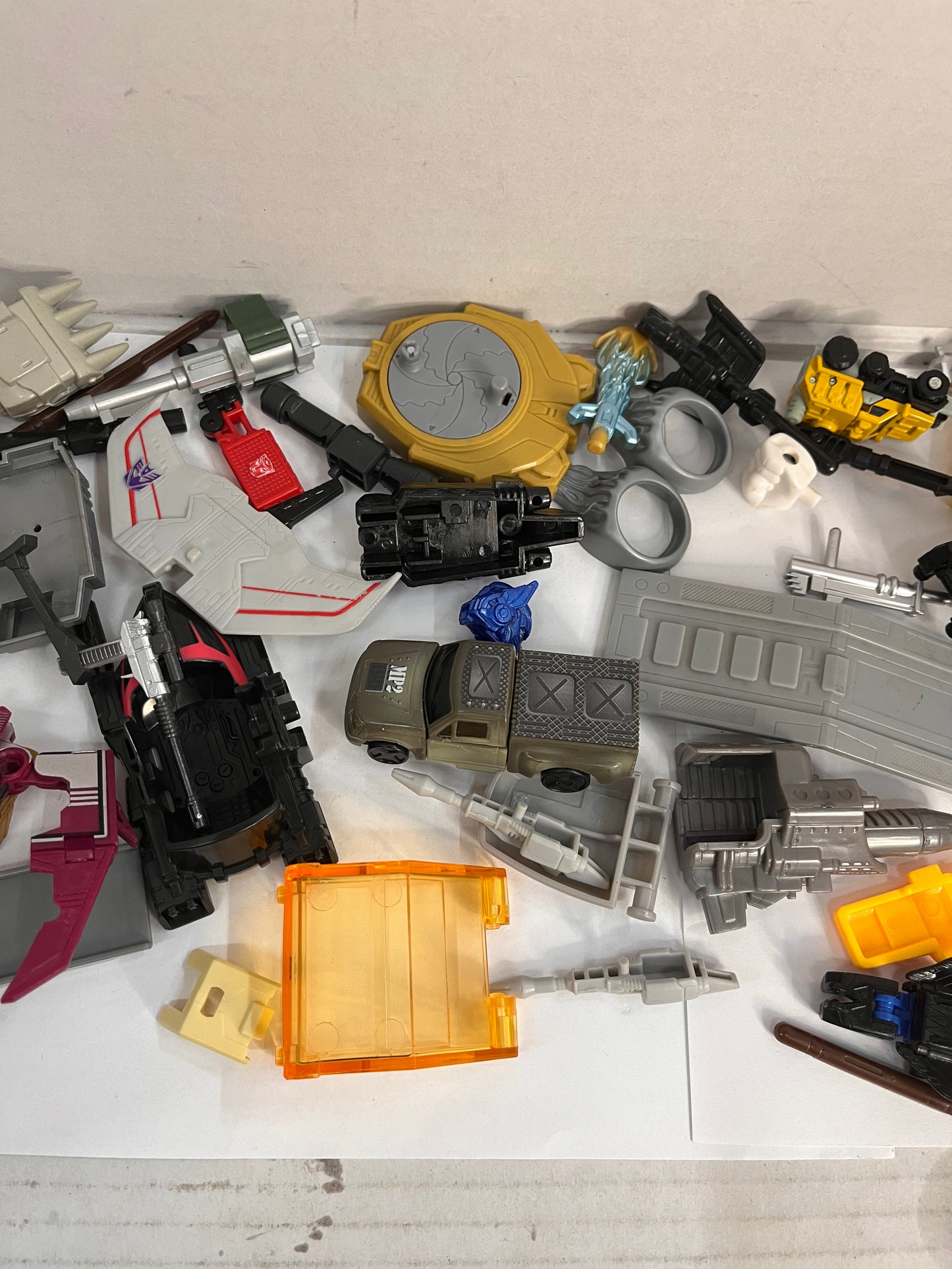 Transformers & KO Random Parts & Figures Lot