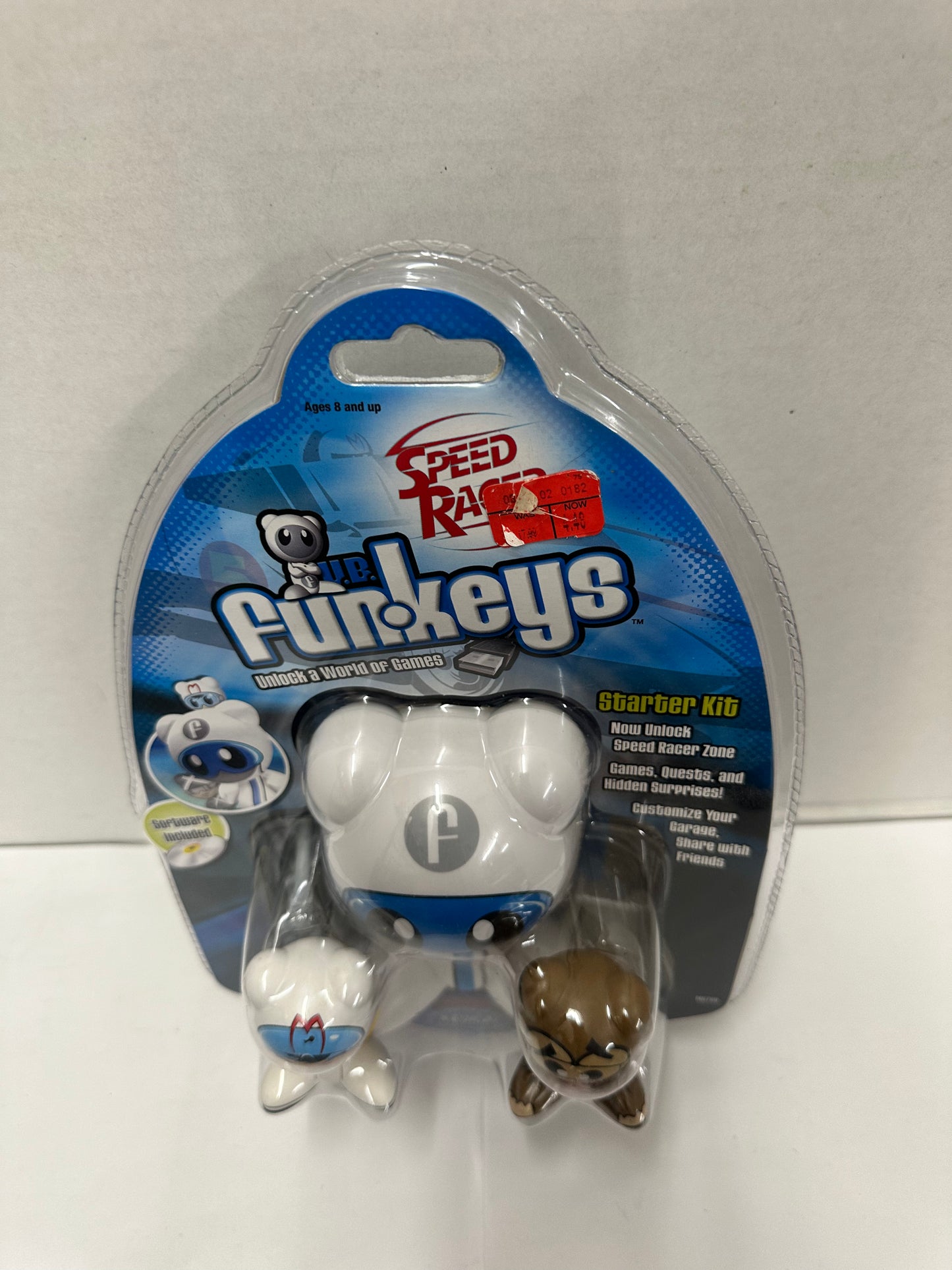 UB Funkeys Starter Kit Speed Racer With Chim Chim 2007 Mattel Radica NEW Sealed