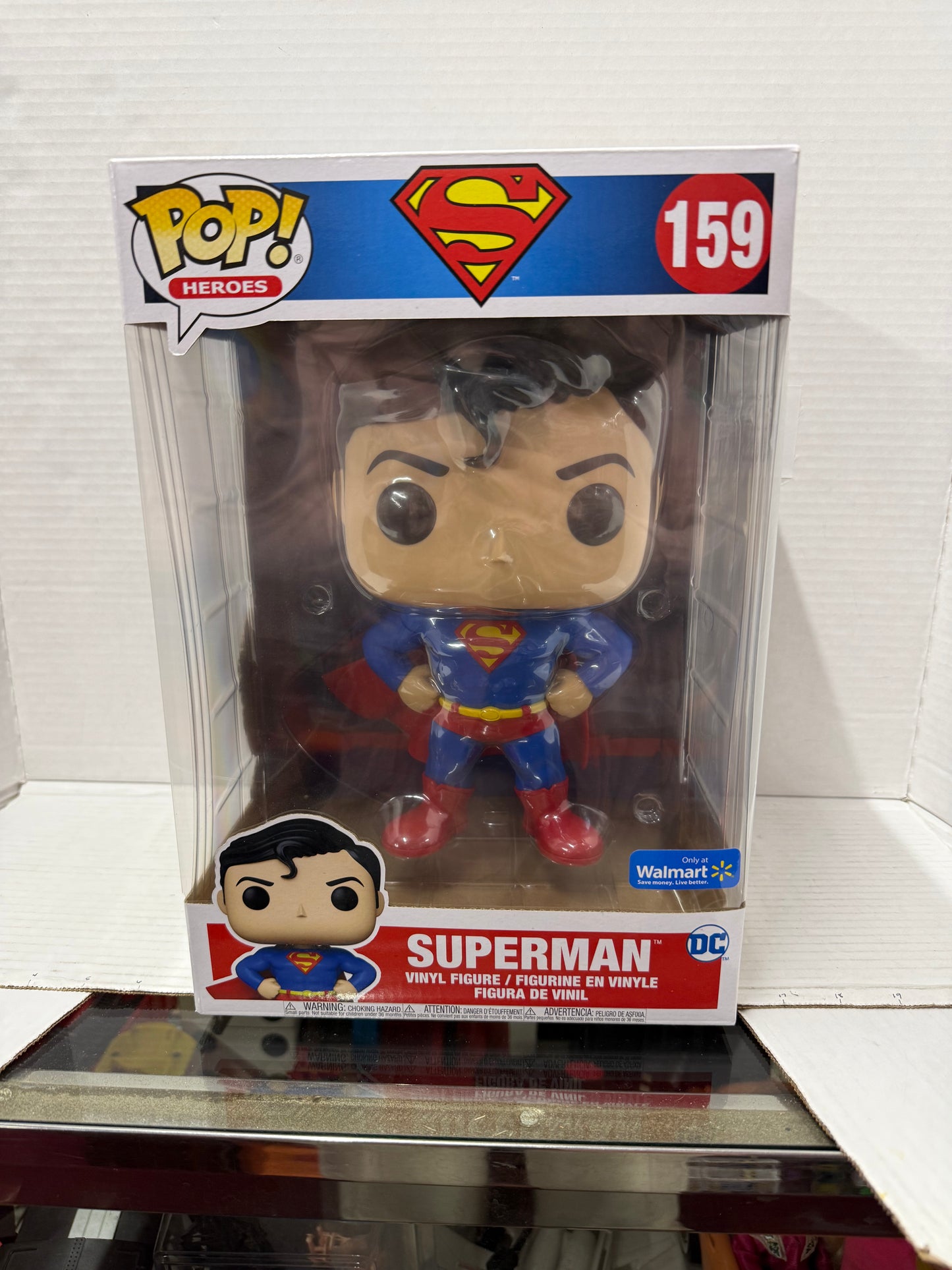 DC - Superman 159 (Walmart) (Jumbo Funko)