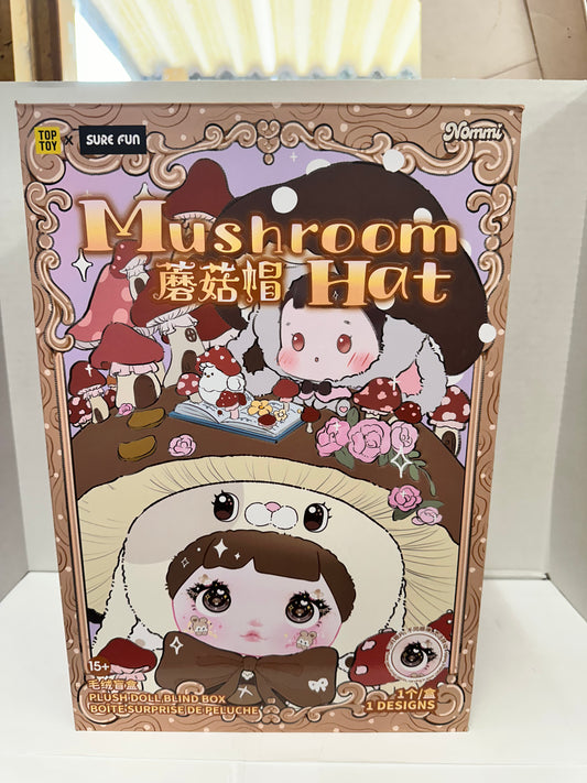 NOMMI Mushroom Hat Series 400% BLIND BOX Caprielle