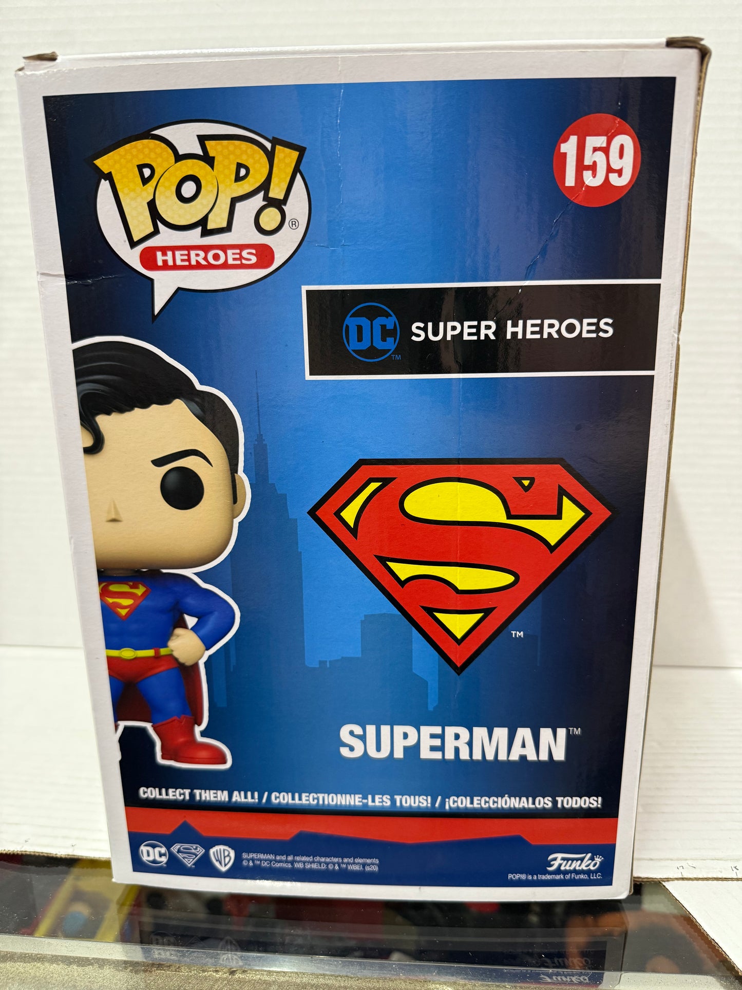 DC - Superman 159 (Walmart) (Jumbo Funko)