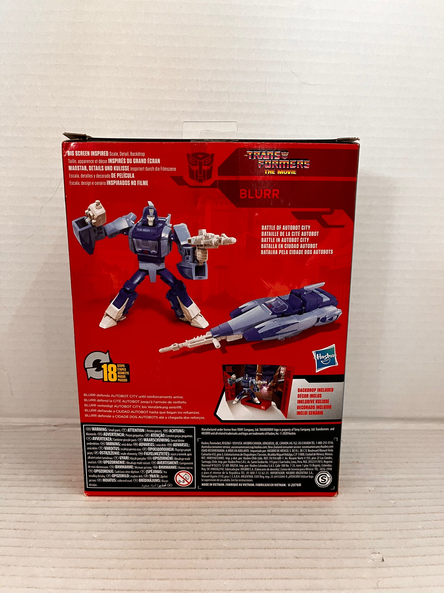 Transformers Deluxe Blurr Action Figure