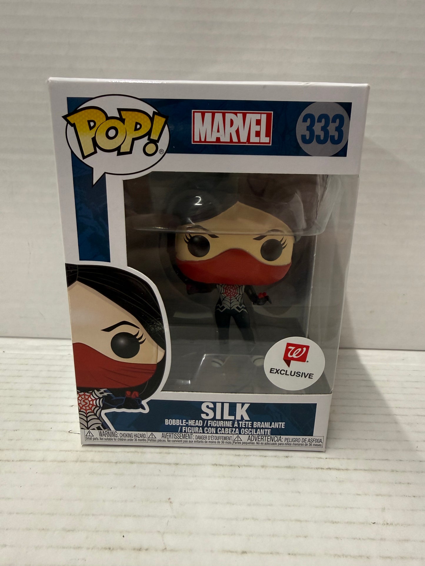 Funko Pop! 2018 Marvel Comics Spider-Man 333 Silk Walgreens Exclusive