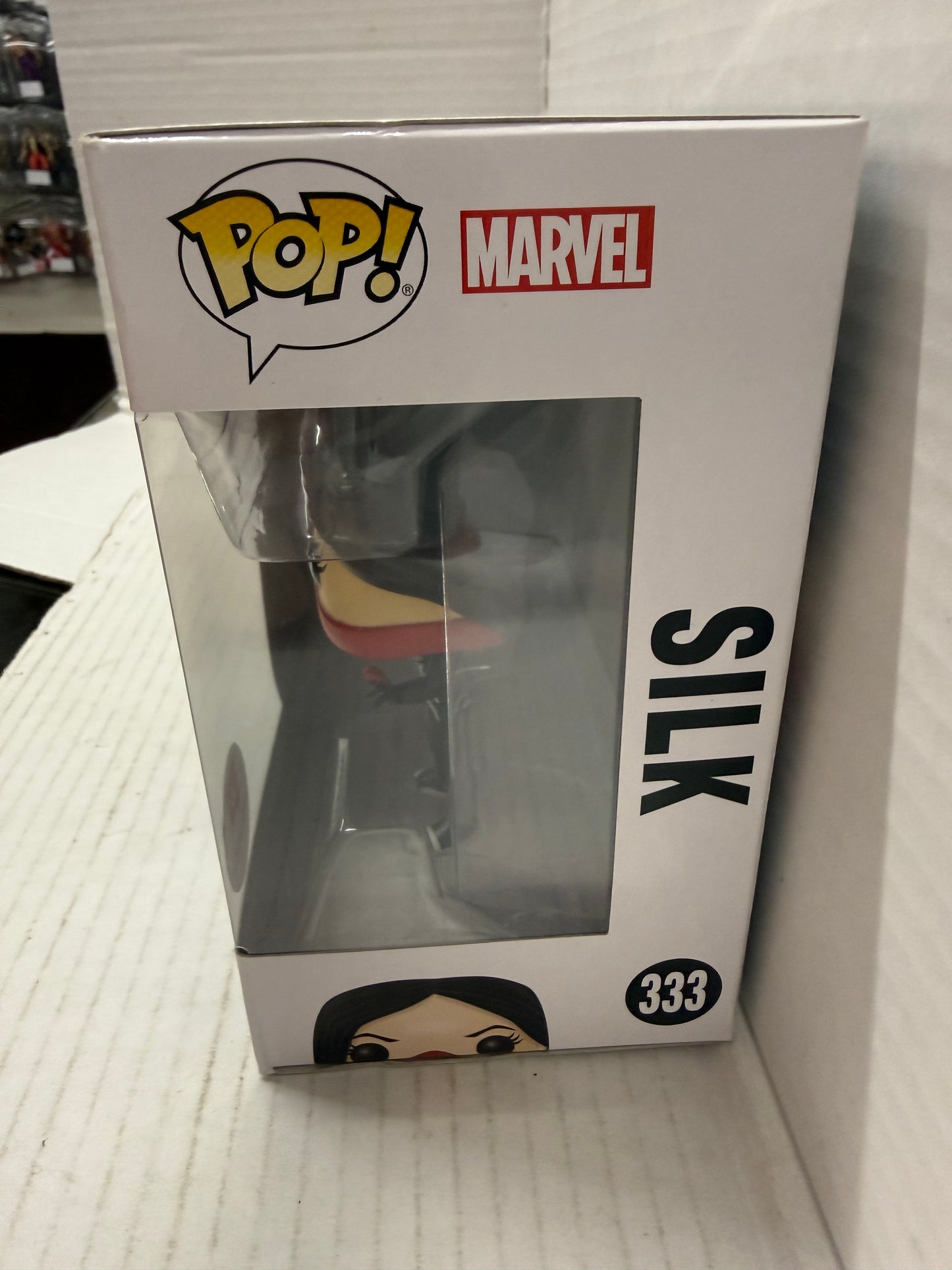 Funko Pop! 2018 Marvel Comics Spider-Man 333 Silk Walgreens Exclusive