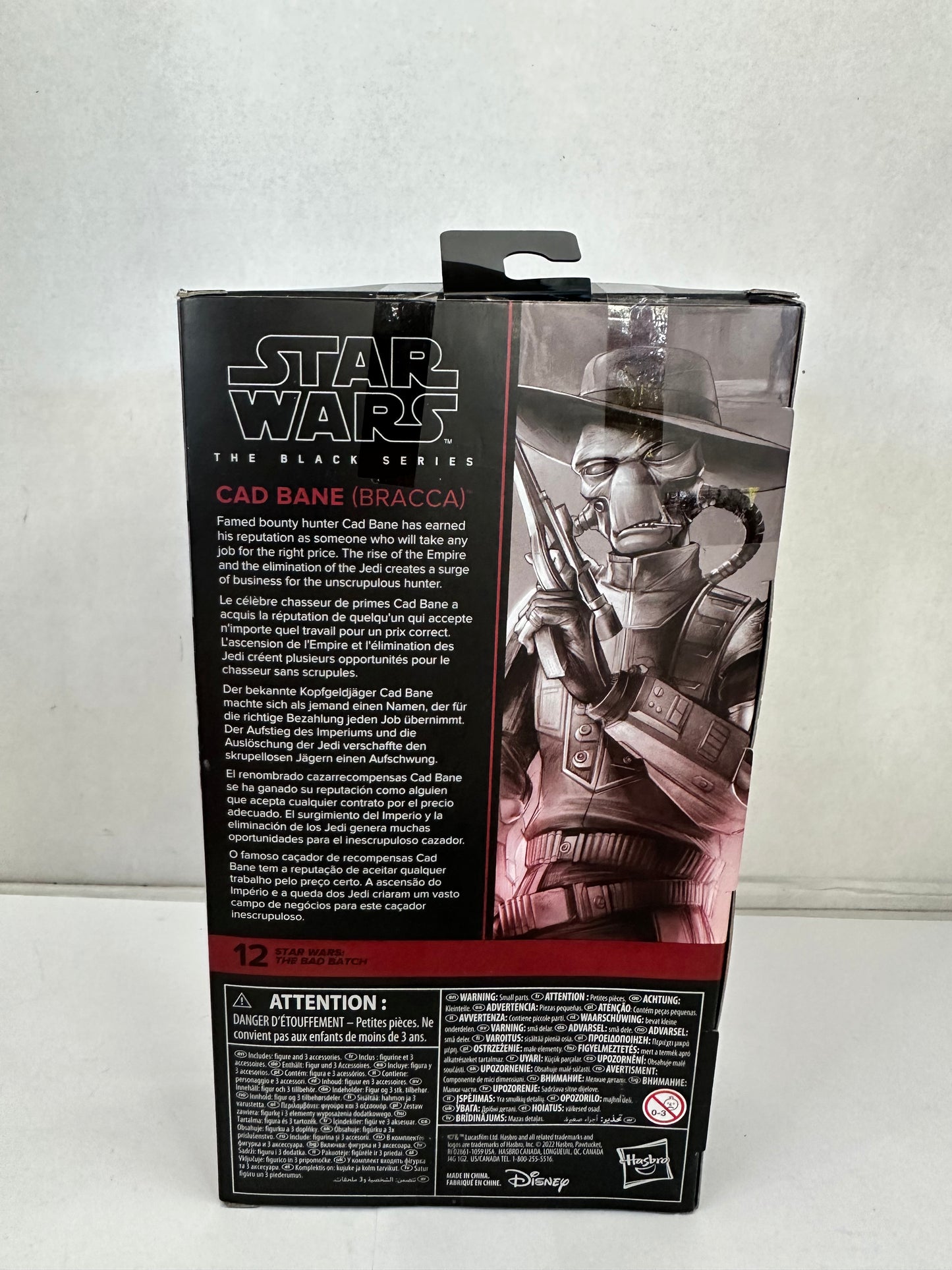 Star Wars The Black Series: Cad Bane (Bracca) Action Figure