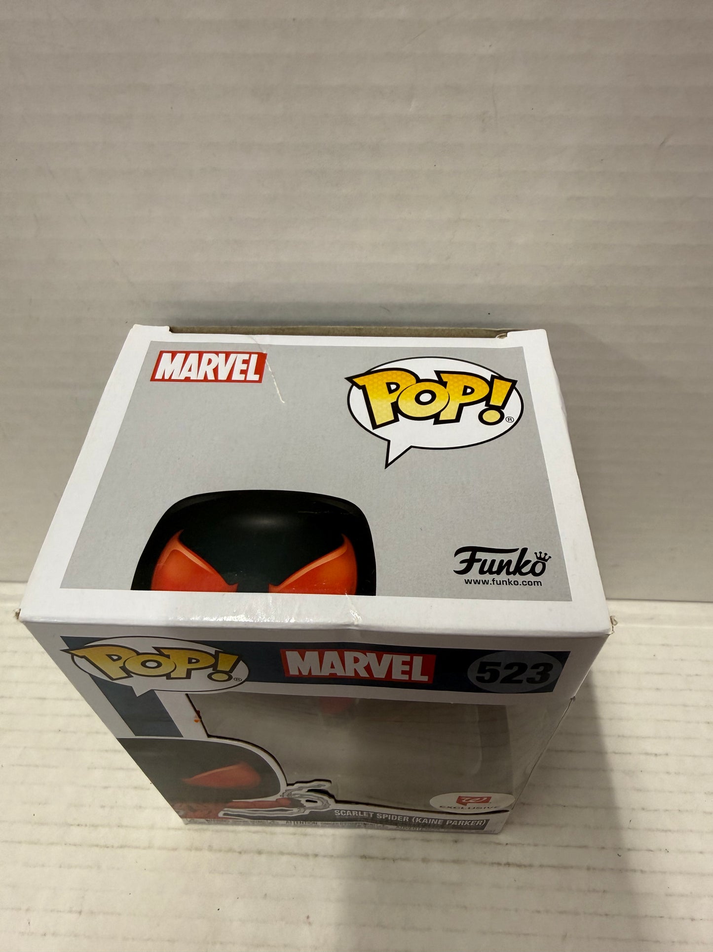 Funko Pop! Marvel 523 Scarlet Spider (Kaine Parker) Walgreens Excl Vinyl Figure