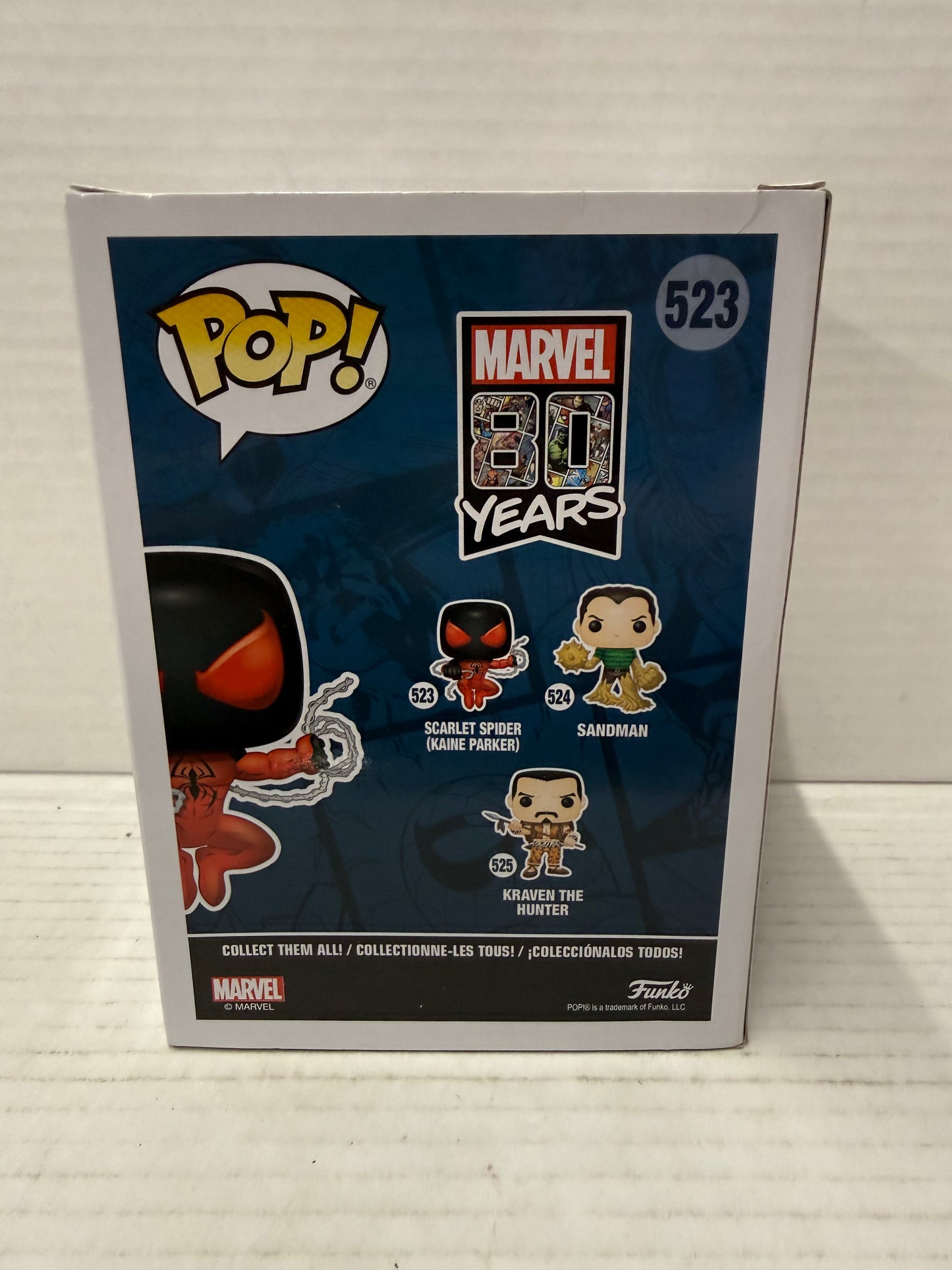 Funko Pop! Marvel 523 Scarlet Spider (Kaine Parker) Walgreens Excl Vinyl Figure