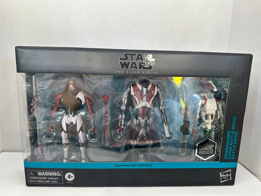 Star Wars The Black Series Jedi Survivor Droid Action Figure 3 Pack