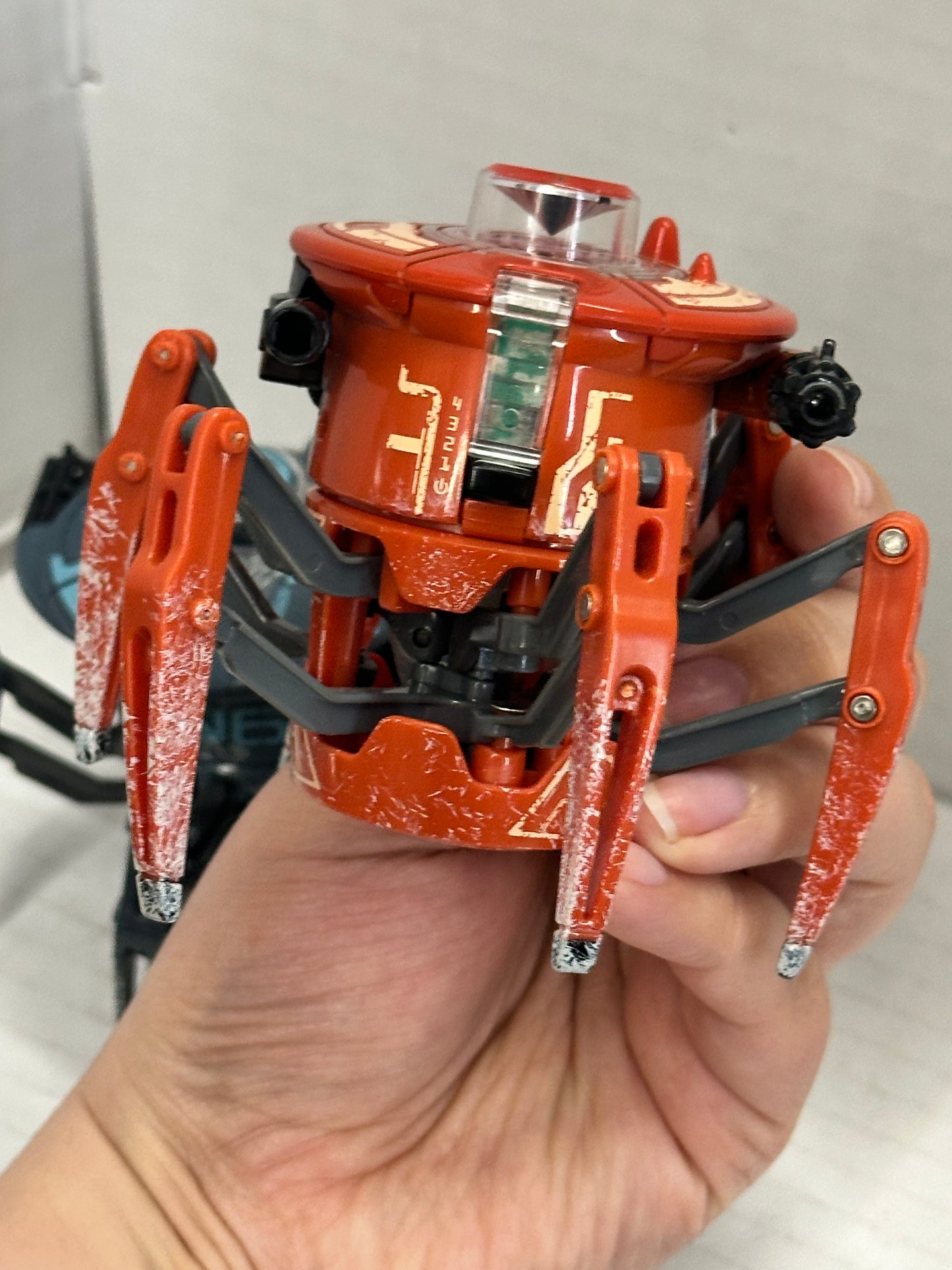 HEXBUG Battle Spider 2.0 Dual Pack Orange Blue Untested - As Is