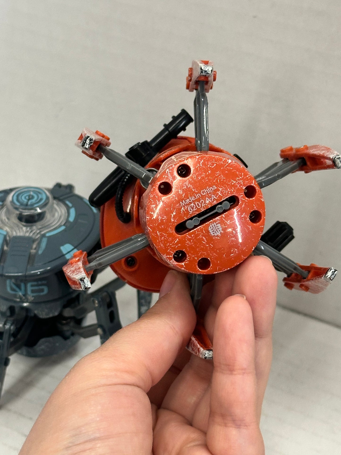 HEXBUG Battle Spider 2.0 Dual Pack Orange Blue Untested - As Is