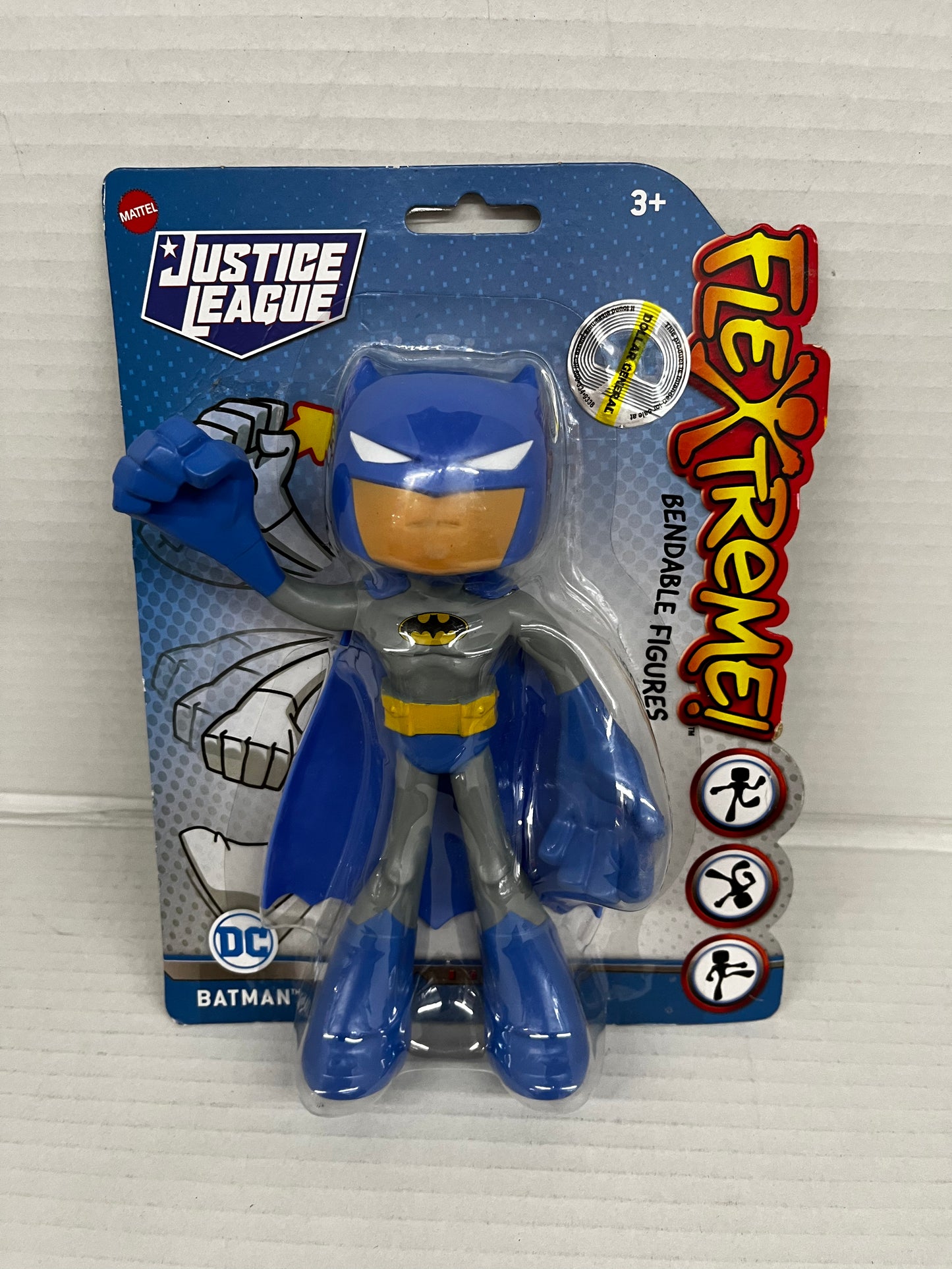 DC Justice League Flextreme Batman 7" Action Figure [Blue]