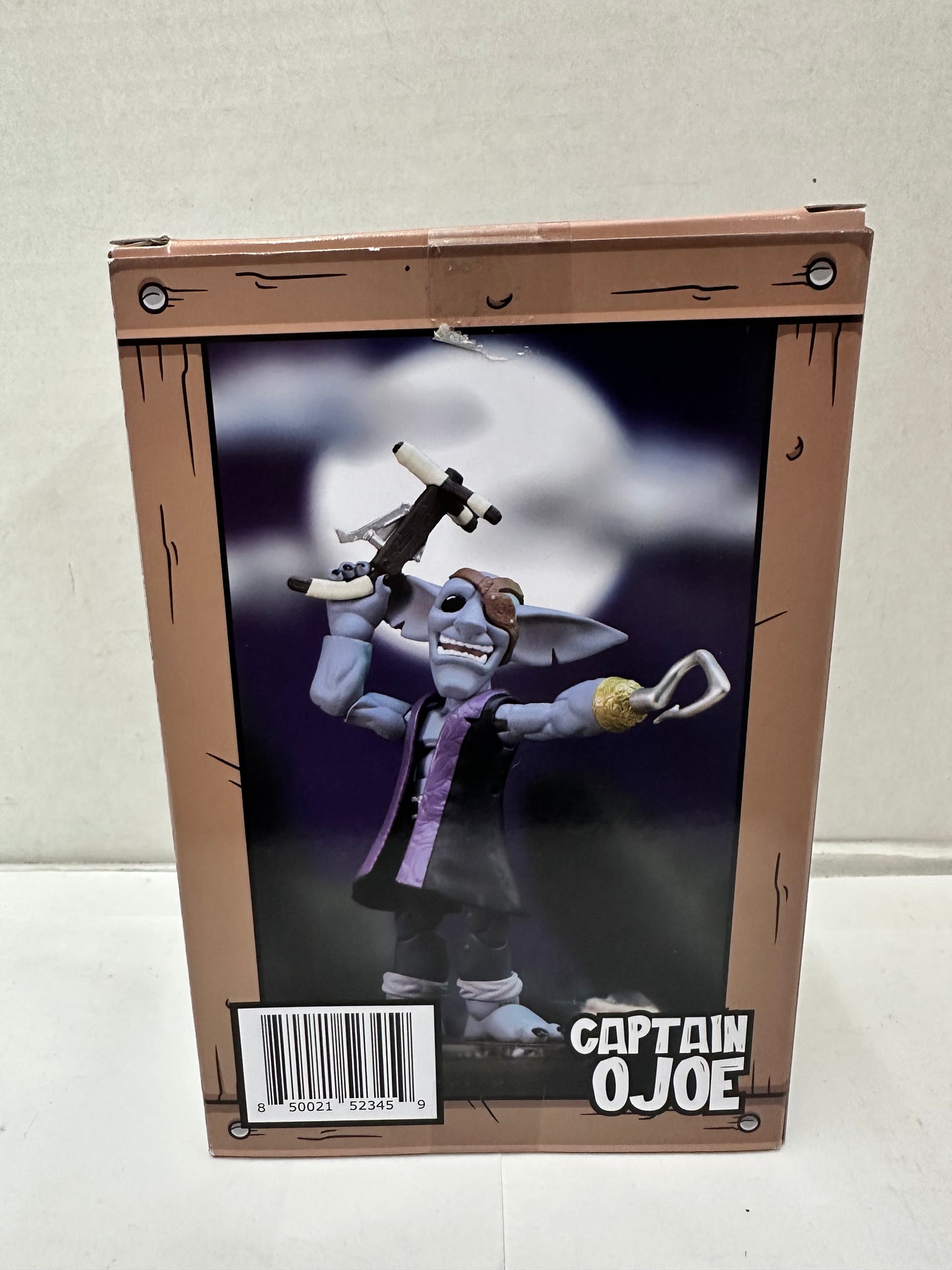 Plunderlings Plunderlong CAPTAIN OJOE 1/12 Scale Grey 5" Action Figure