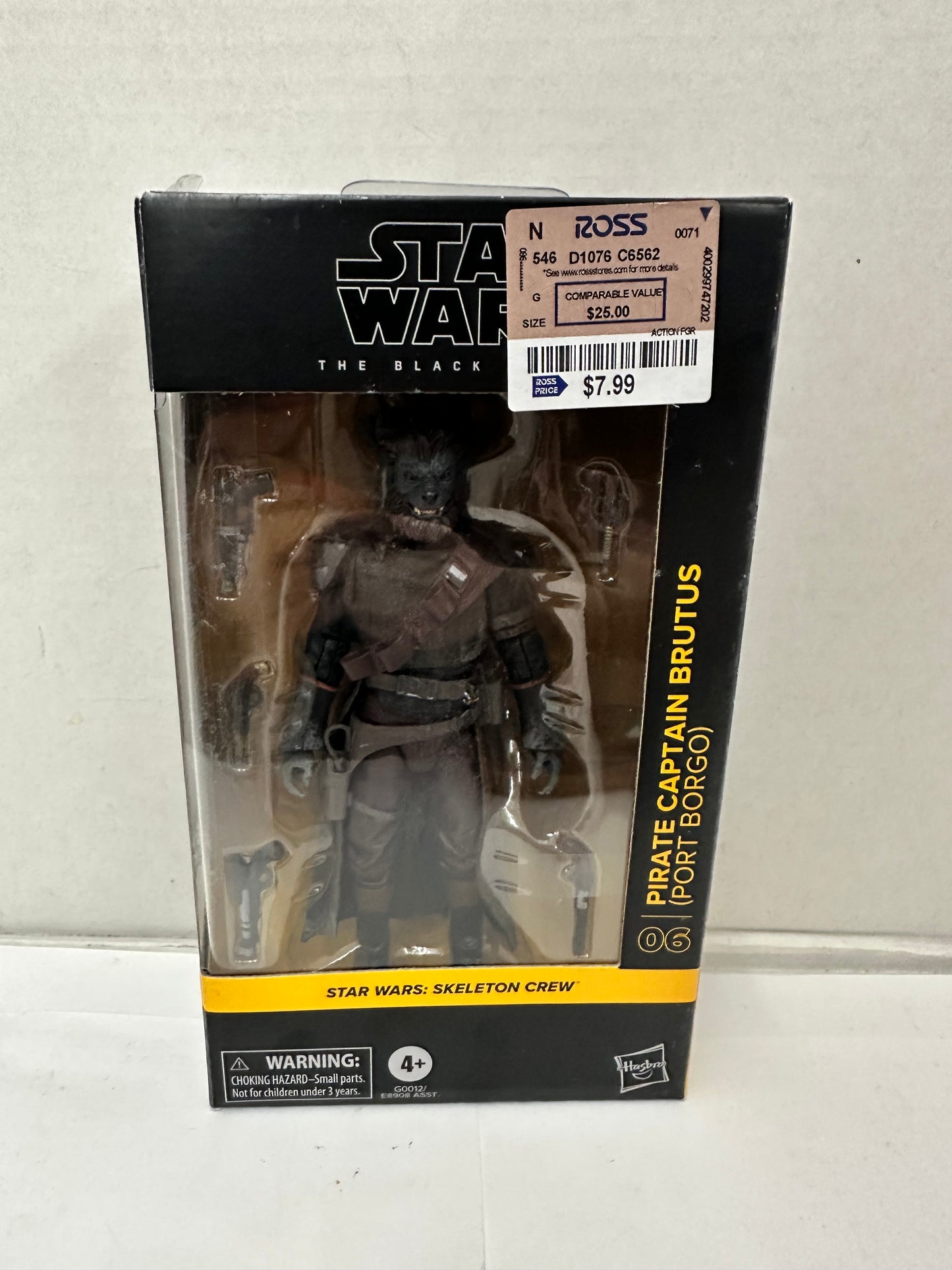 Star Wars The Black Series Pirate Captain Brutus Skeleton Crew 06 Action Figure