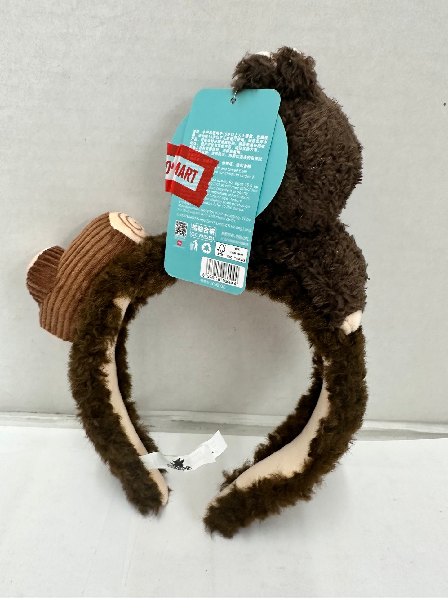 NEW Authentic - POP LAND - LABUBU - The Monsters Plush Hair Band Headband