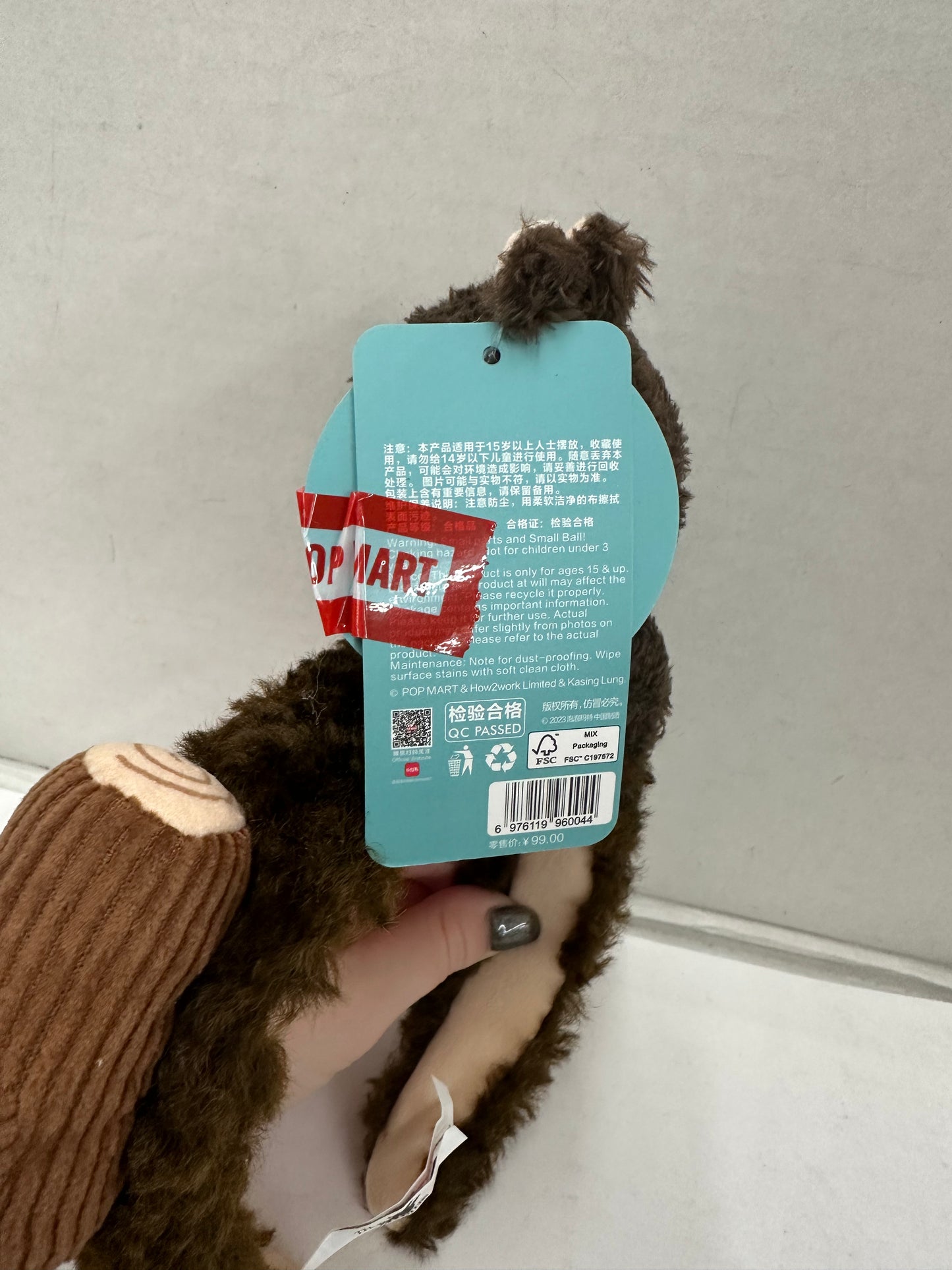NEW Authentic - POP LAND - LABUBU - The Monsters Plush Hair Band Headband