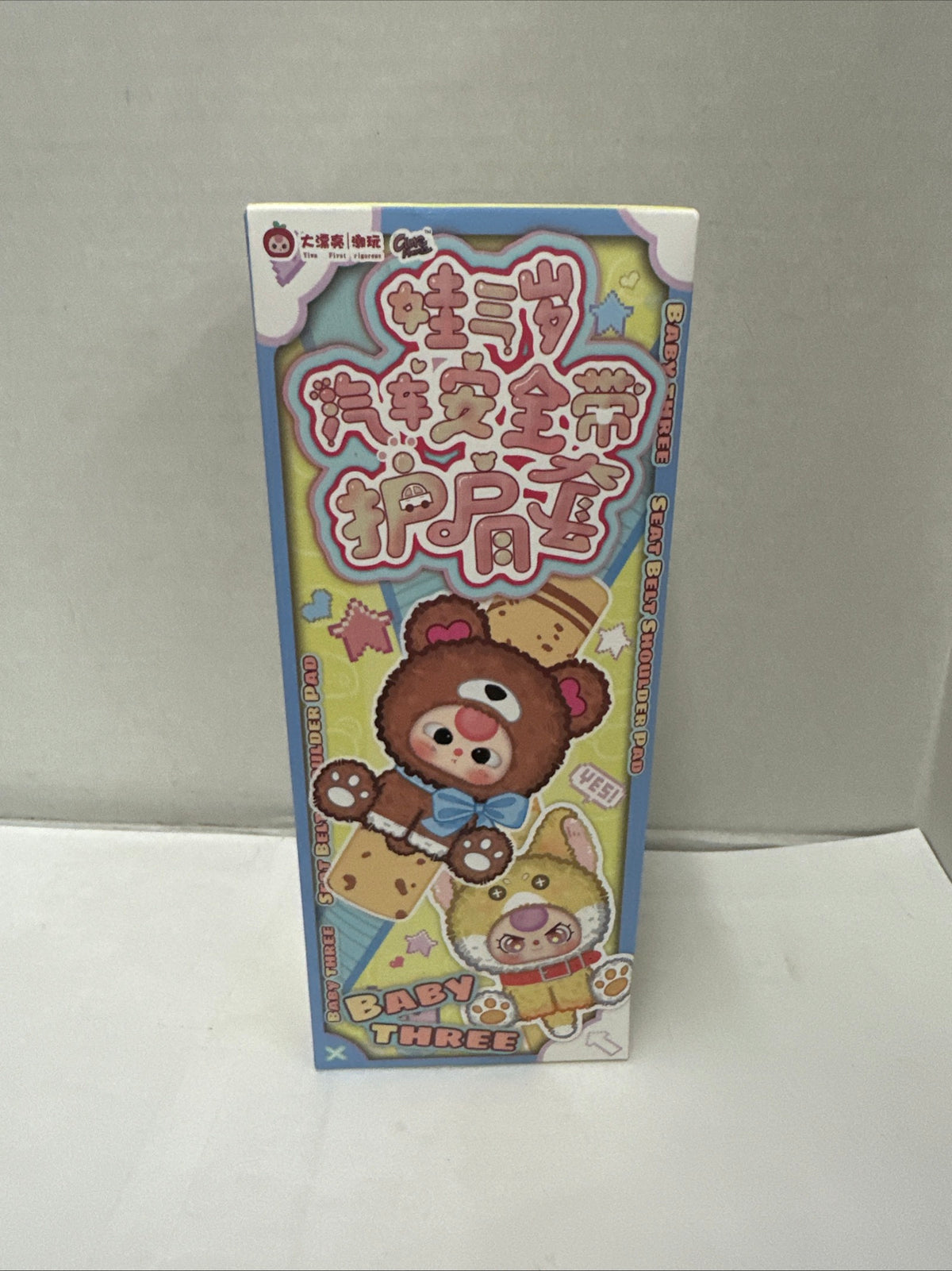 Baby Three BB3 Plush Seatbelt Shoulder Pad Cover Blind Box new unopened