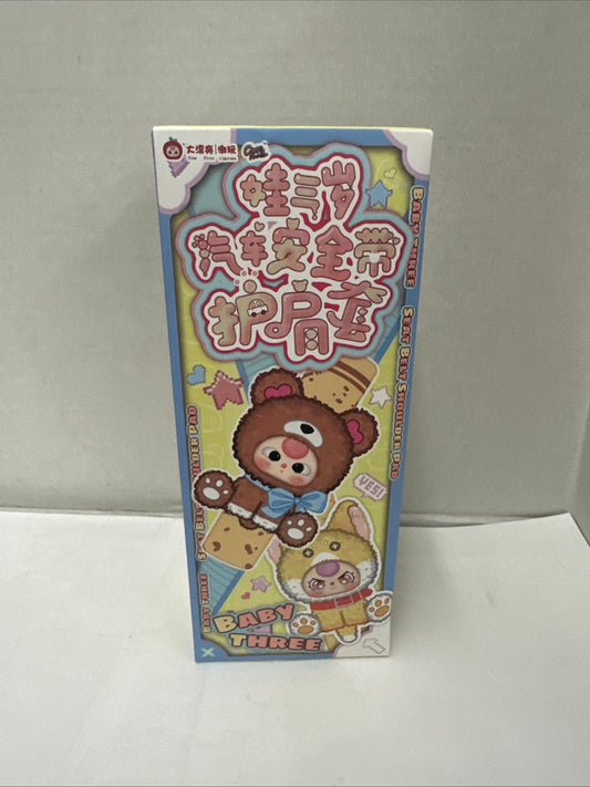 Baby Three BB3 Plush Seatbelt Shoulder Pad Cover Blind Box new unopened