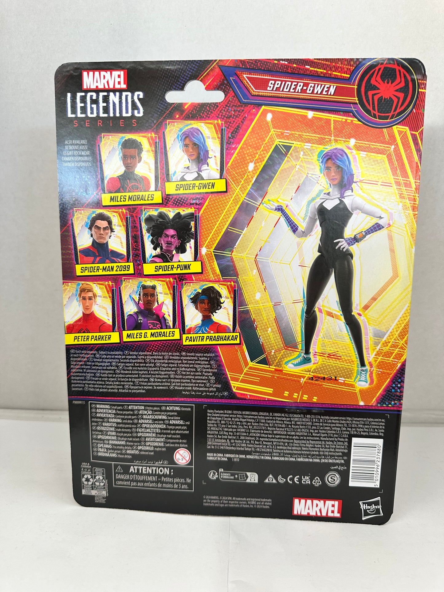 Marvel Legends Spider-Gwen: Across The Spider-Verse: Action Figures: Hasbro
