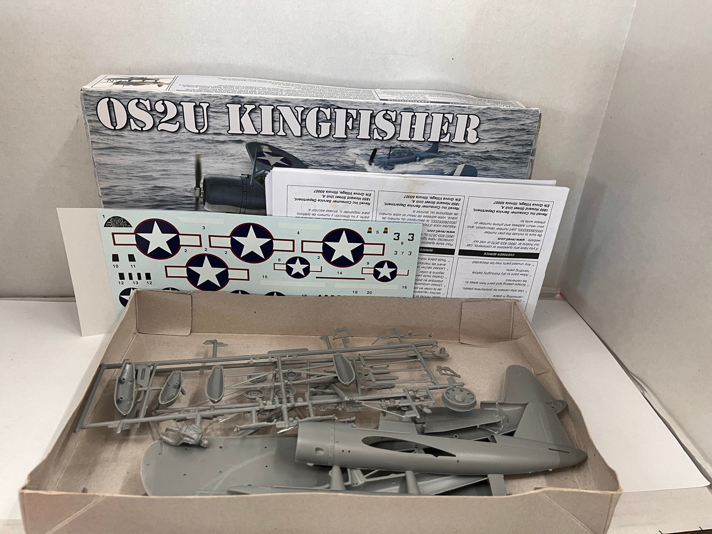 2011 Revell WWII US Vought OS2U Kingfisher 1:48 Scale Kit #85-5260