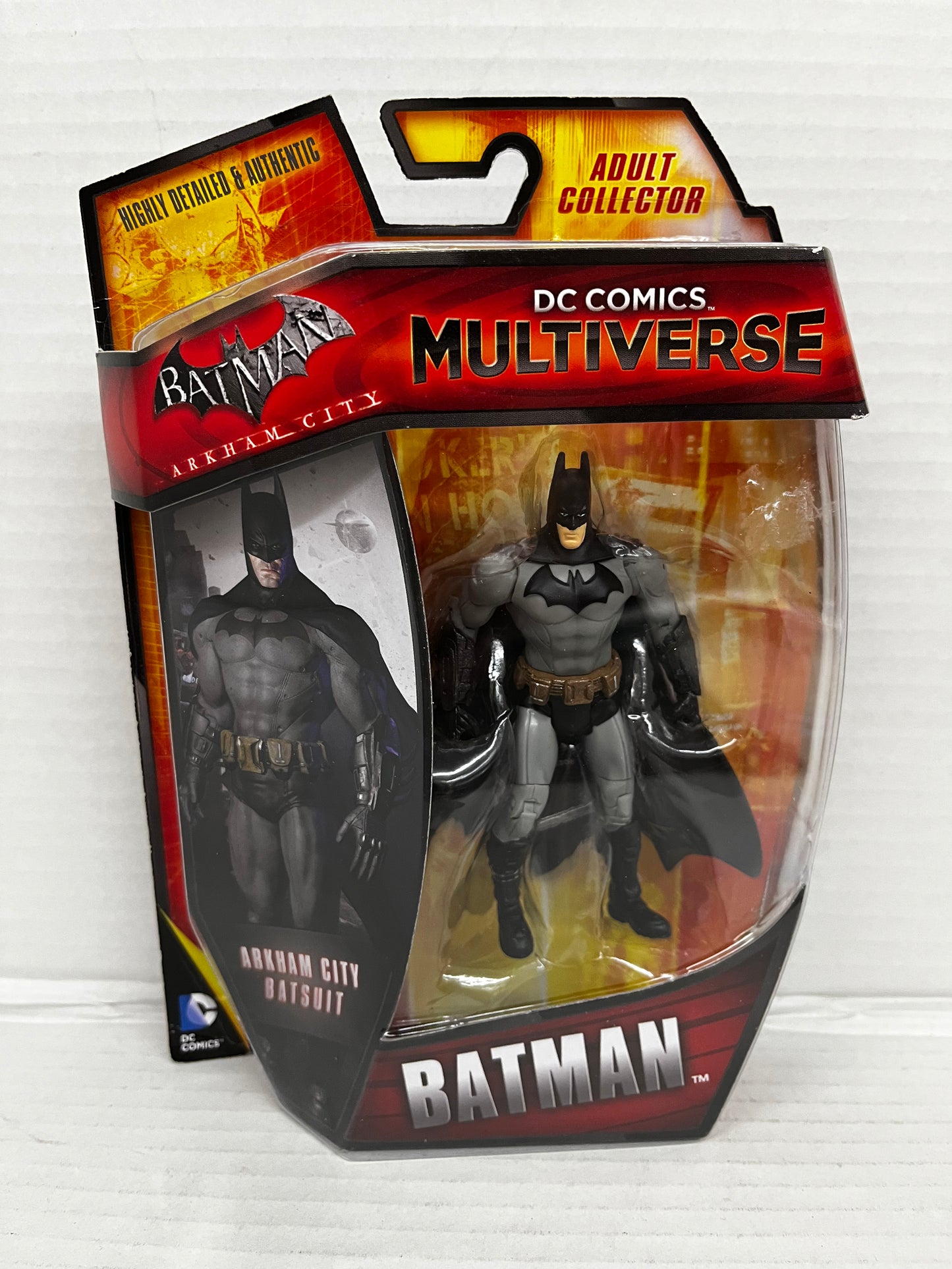DC COMICS MULTIVERSE ARKHAM CITY BATMAN 4-INCH ACTION FIGURE
