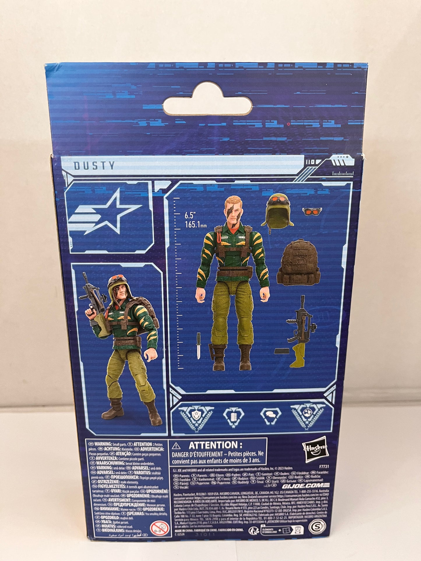Hasbro GI Joe Classified Series Tiger Force Dusty 6" Action Figure