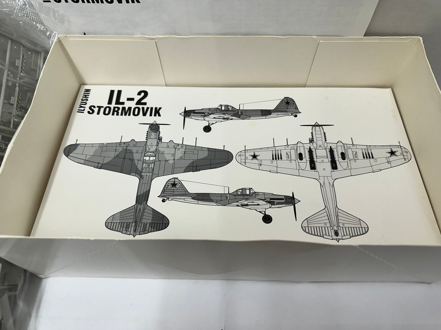 Accurate Miniatures Ilyushin IL-2 Stormovik Ukranian Front Worn/Damaged Box