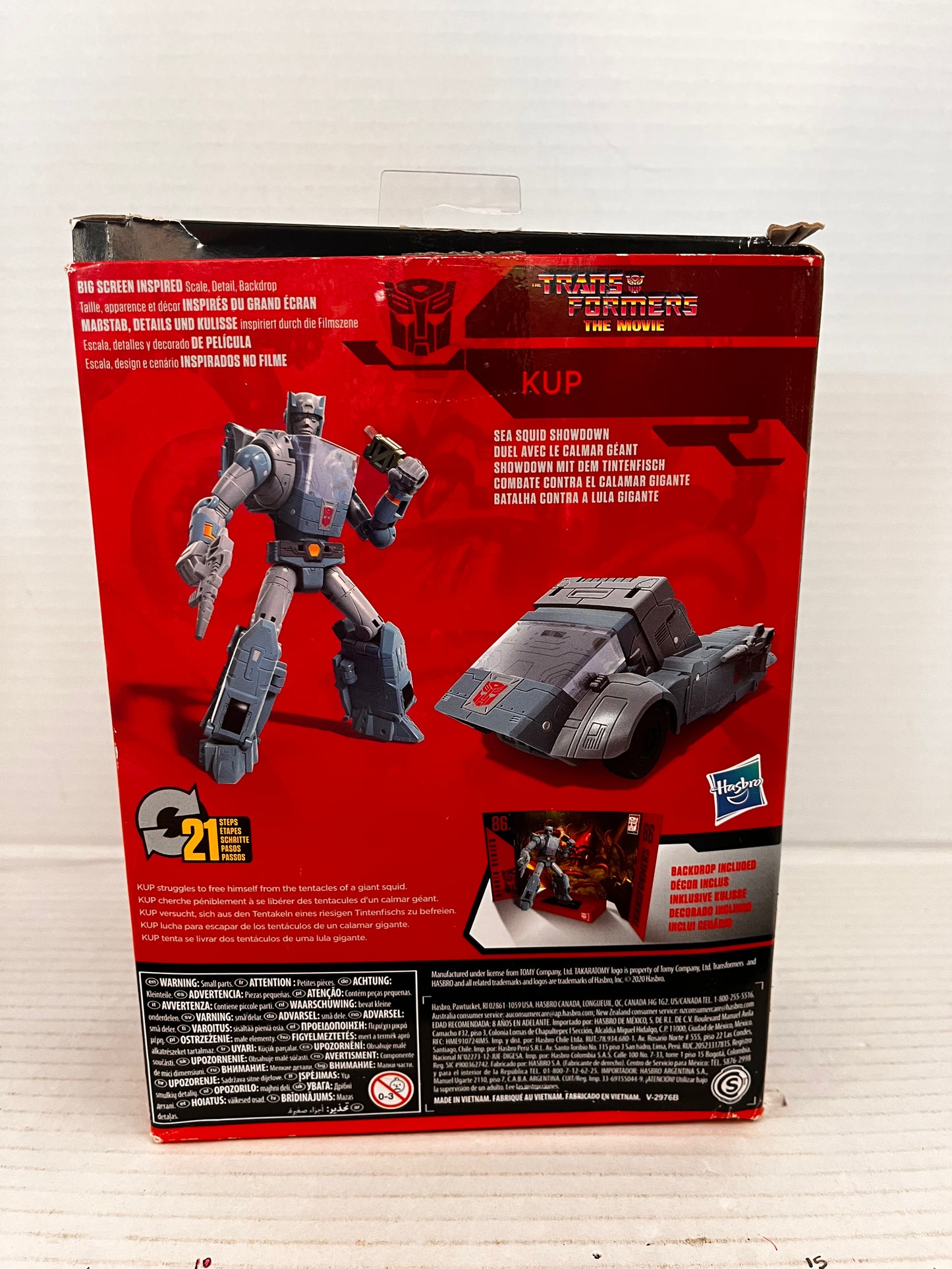 Hasbro Takara Tomy Transformers The Movie Studio Series 86/02  Kup