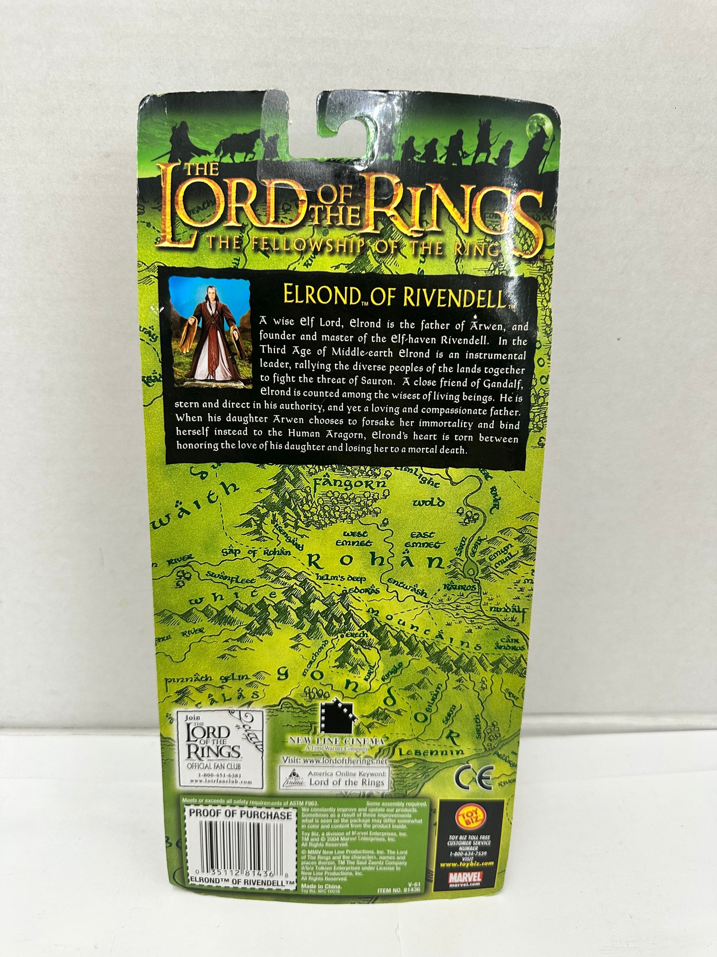 Elrond of Rivendell The Lord of the Rings FOTR Toy Biz