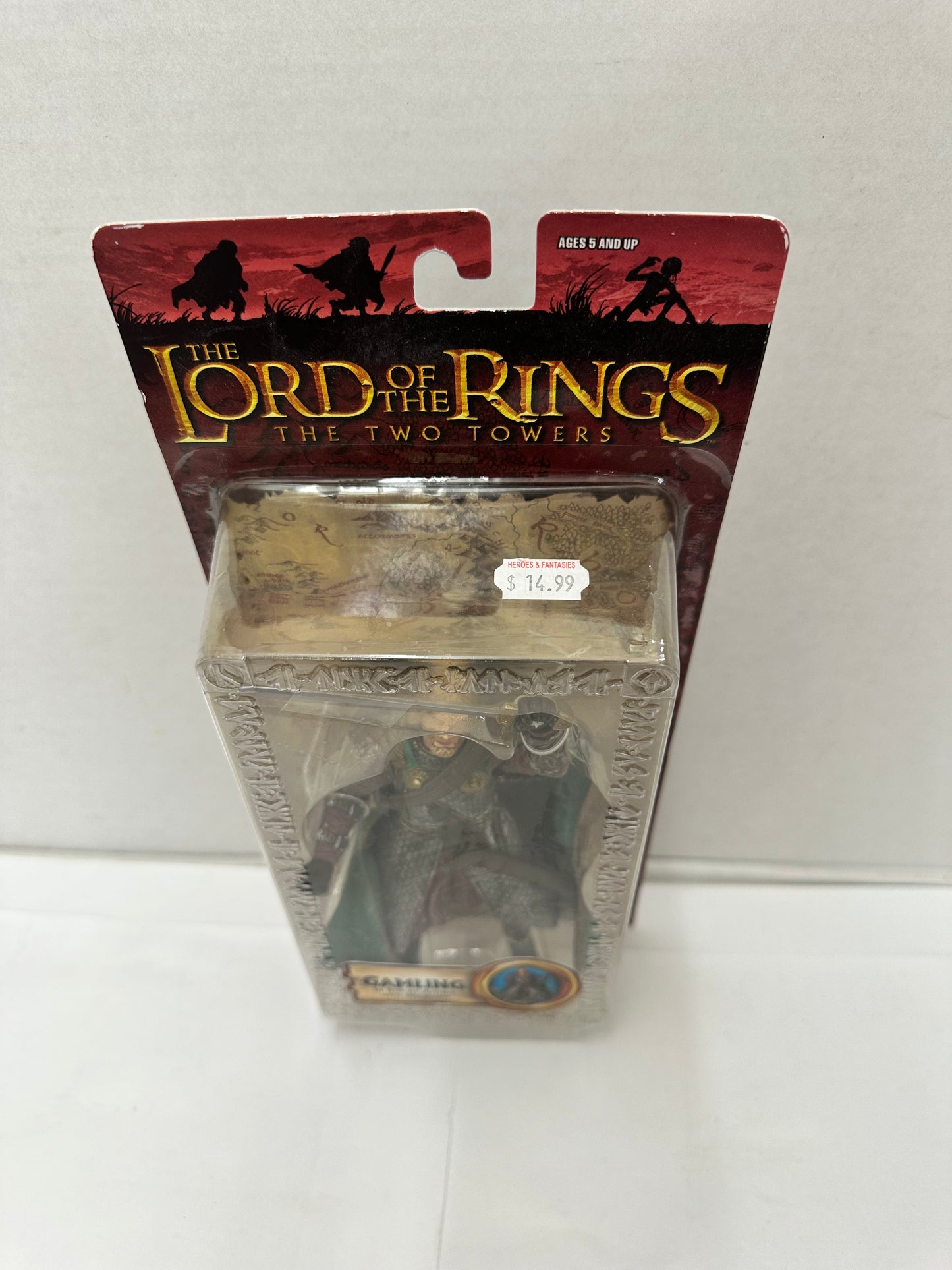 LOTR The Two Towers Gamling Rohan Royal Guard Figure Toy Biz 2004
