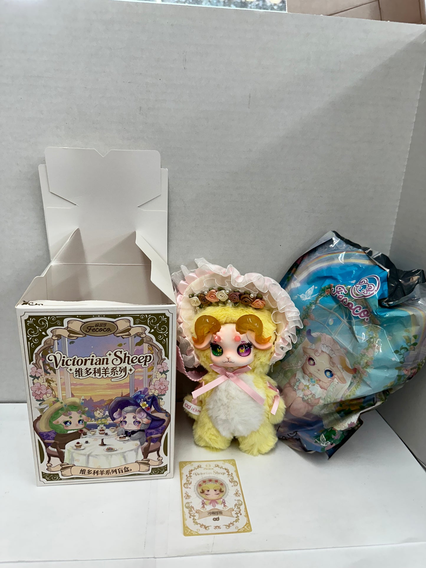 FECOCO Victorian Sheep Plush Confirmed Blind Box Colin Muse Open