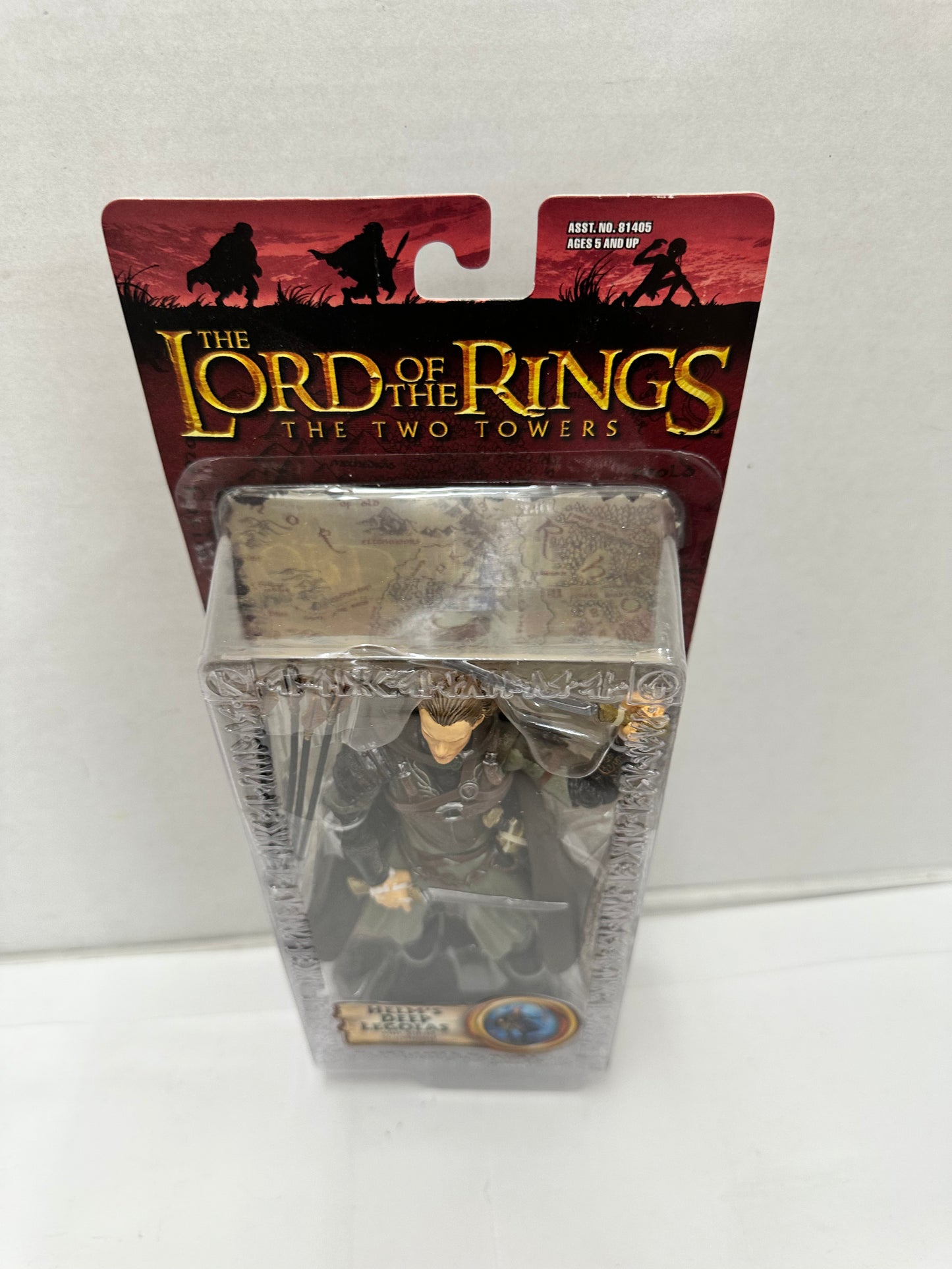 2003 ToyBiz Lord of the Rings Helm's Deep Legolas The Two Towers 6" Figure