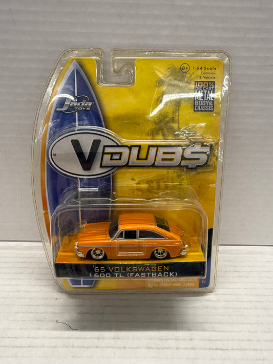 VDubs ('65 Volkswagen 1600TL Fastback) - Jada Toys Diecast Car 1:64