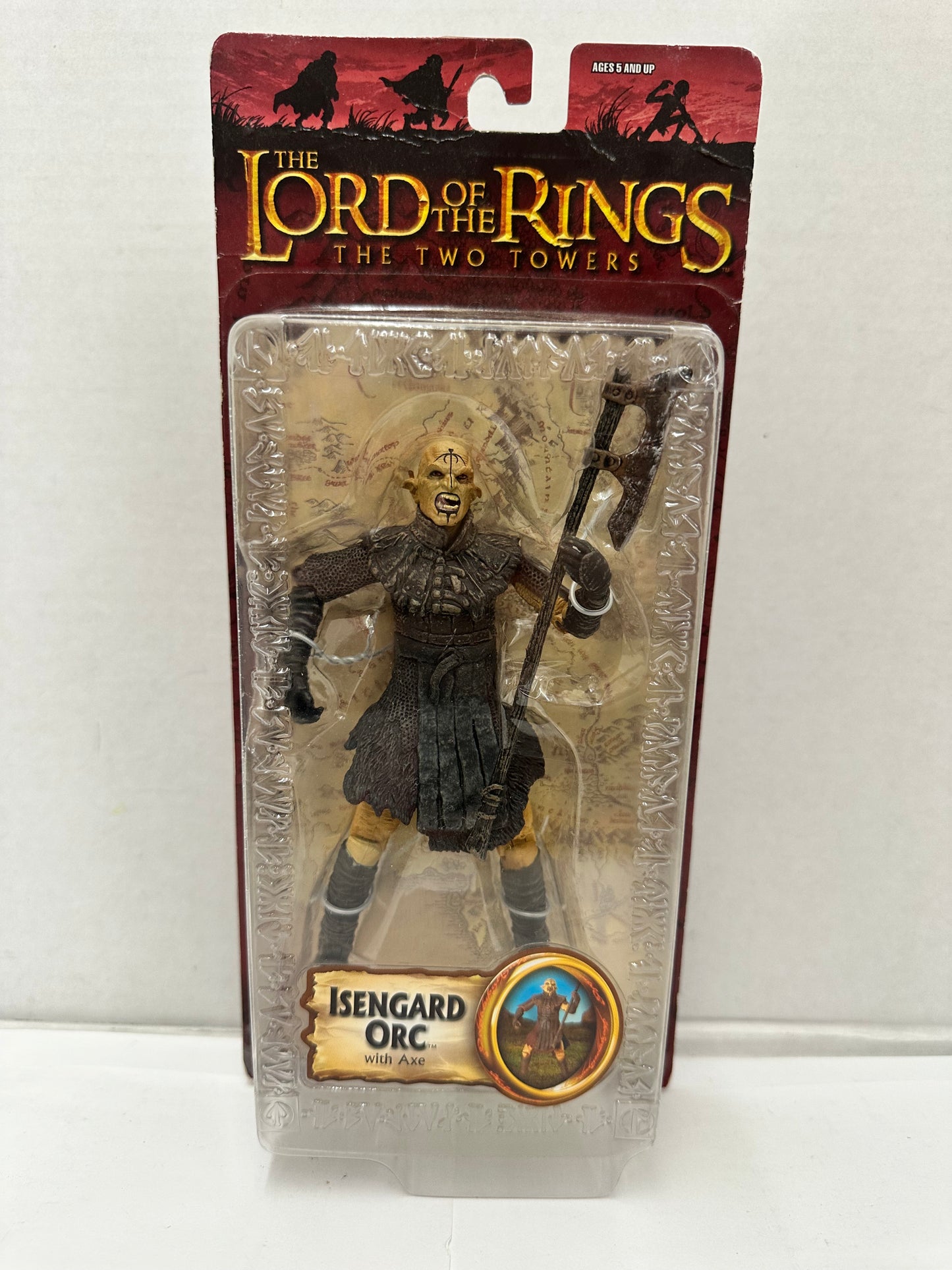ToyBiz Lord of the Rings Idengard Orc 2004 Action Figure New