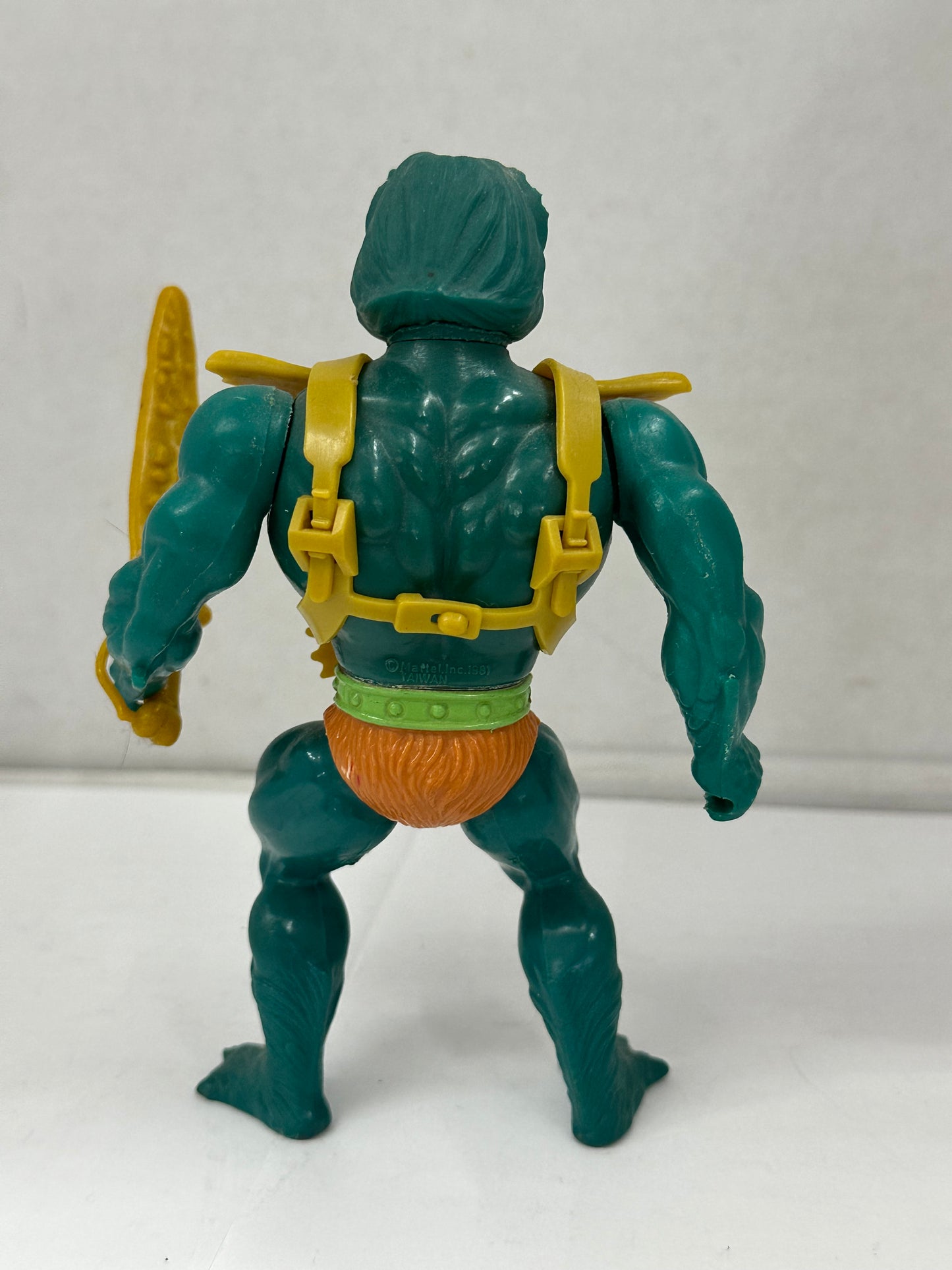 Vintage MOTU MER-MAN -GREEN BELT- Masters of the Universe Complete #1