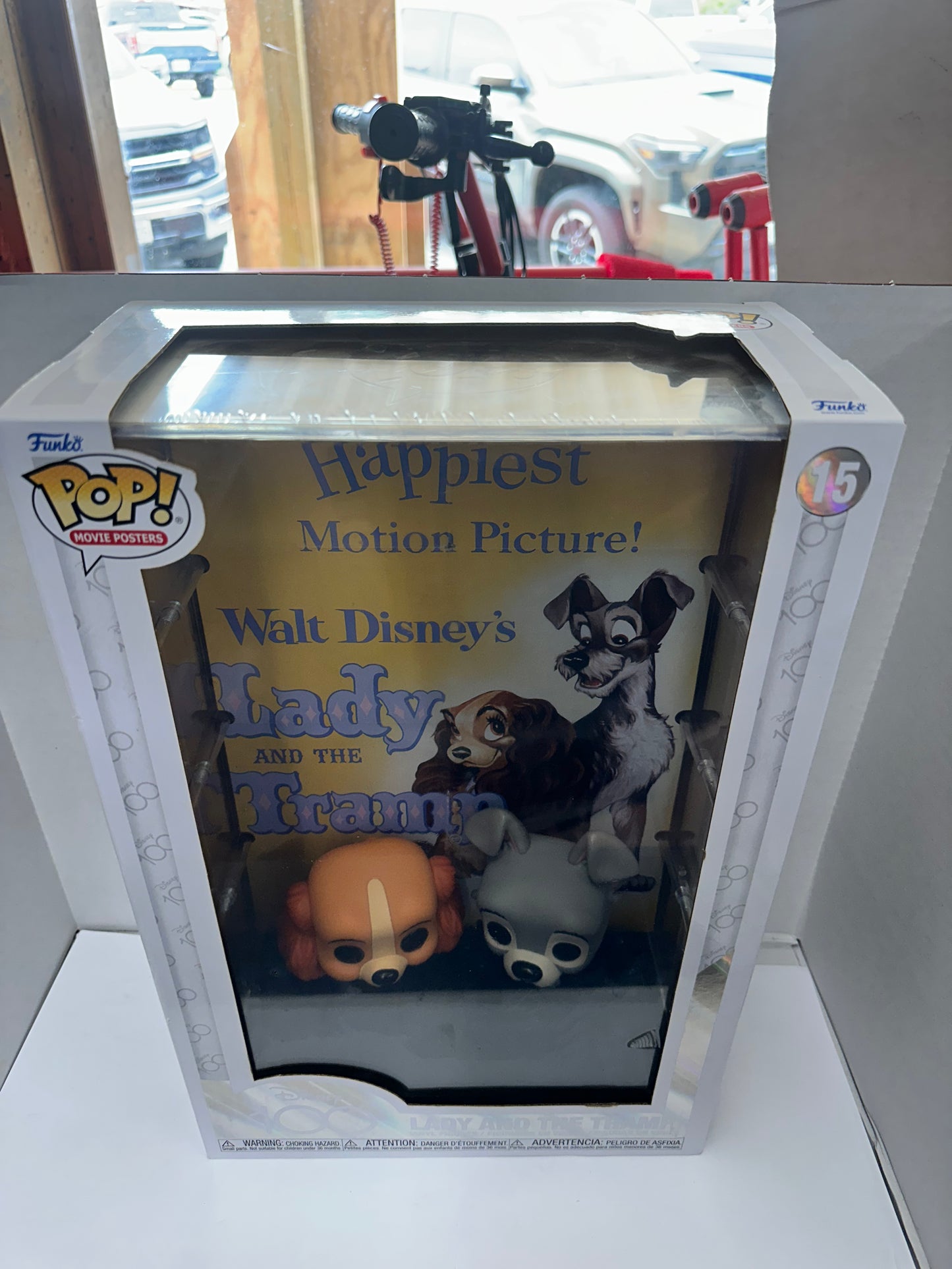 Funko Pop! Movie Poster with Case: Disney - Lady and the Tramp #15