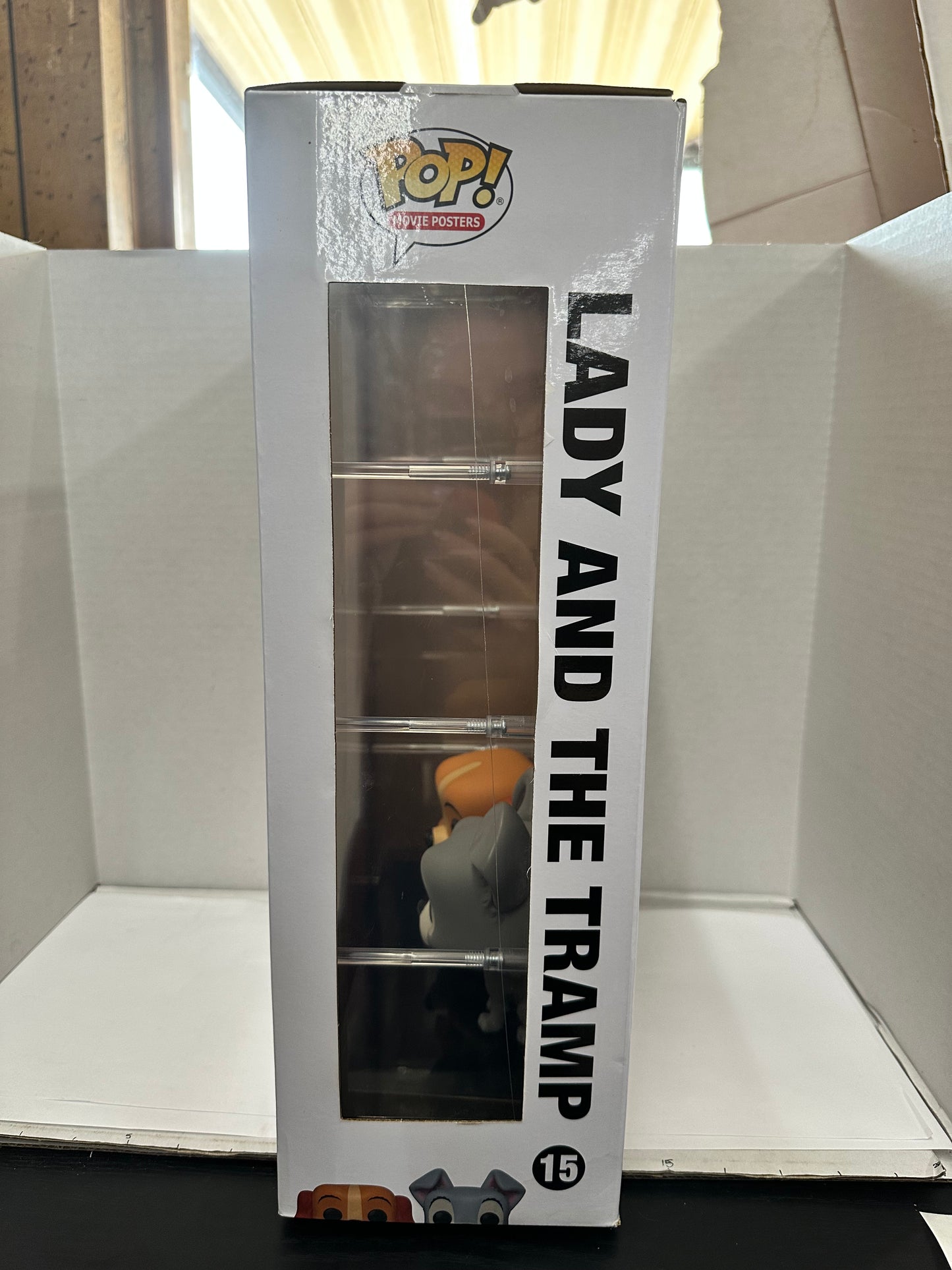Funko Pop! Movie Poster with Case: Disney - Lady and the Tramp #15