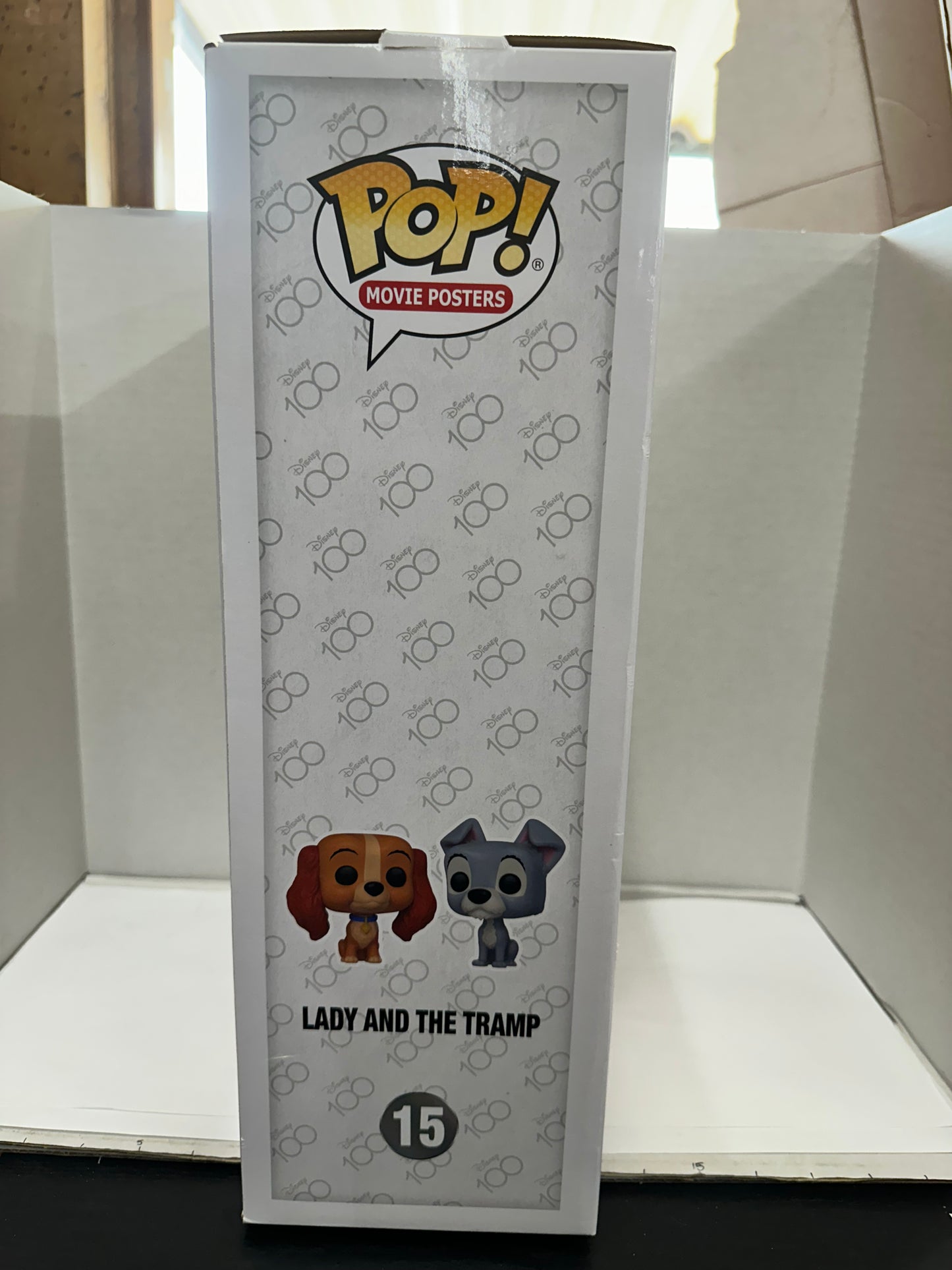 Funko Pop! Movie Poster with Case: Disney - Lady and the Tramp #15
