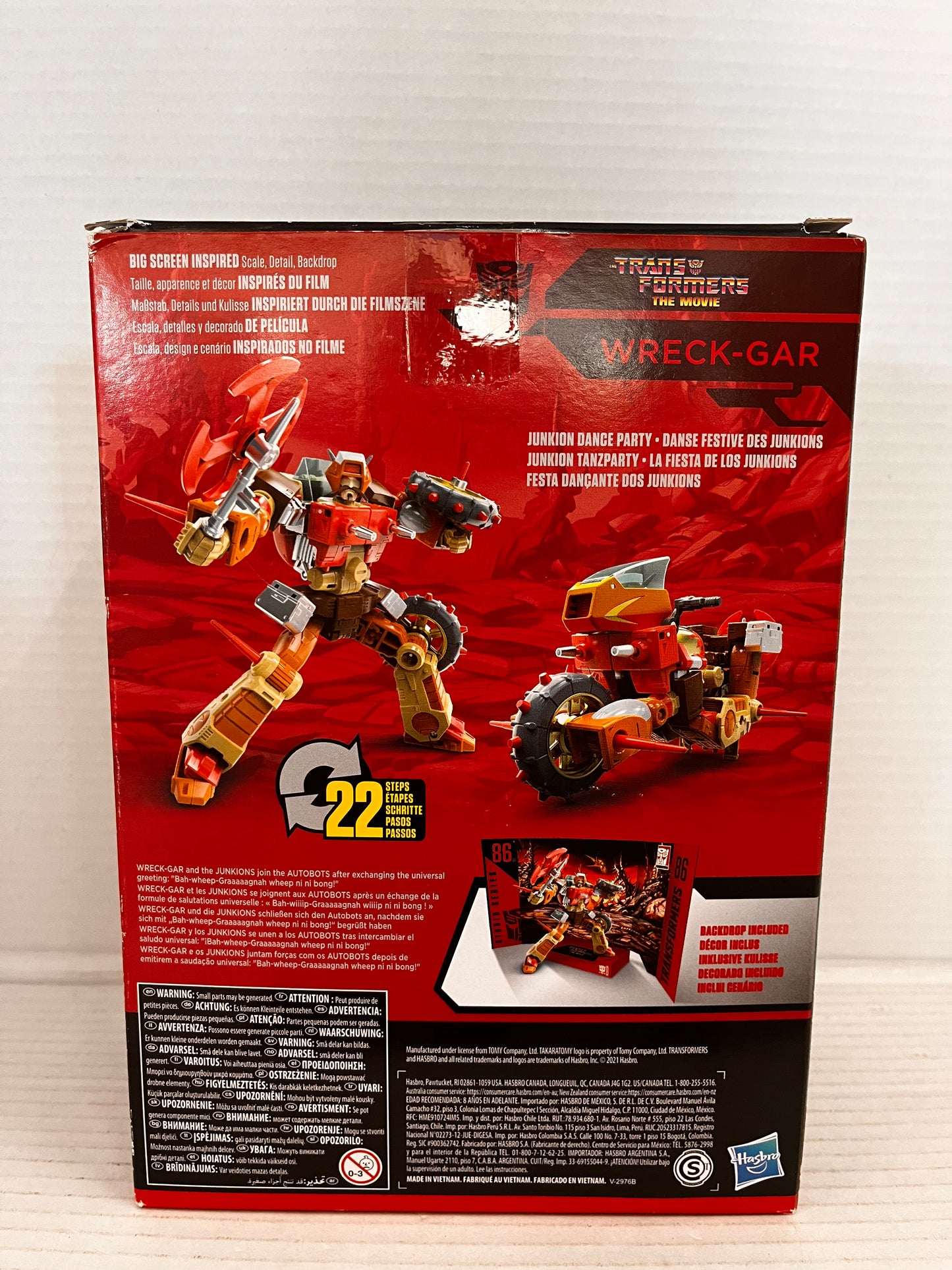 Hasbro Transformers Studio Series 86-09 Voyager Wreck-Gar Action Figure