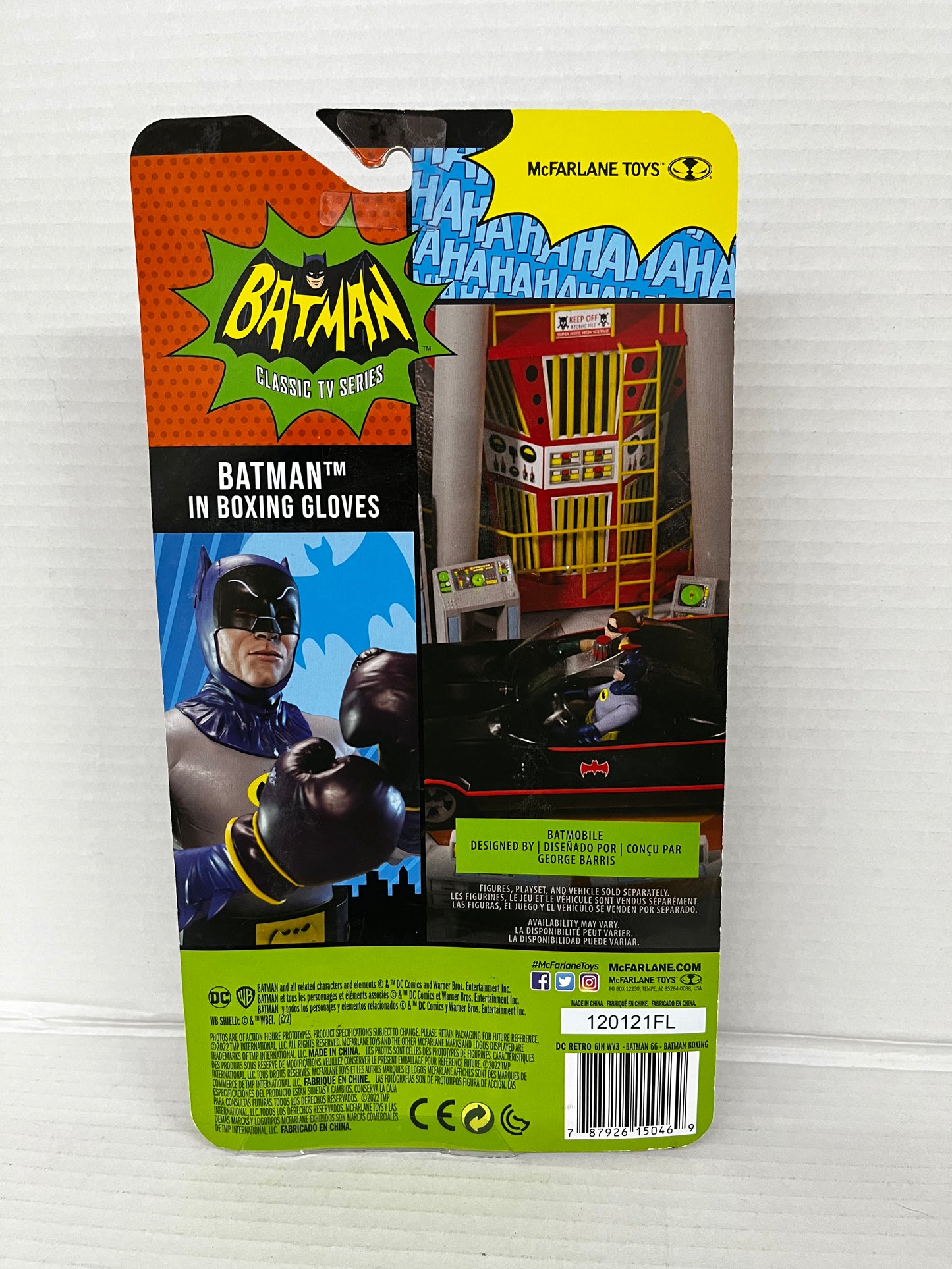 McFarlane DC Batman 66 Classic TV Series Batman in Boxing Gloves Action Figure