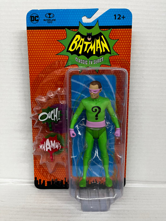 MCFARLANE TOYS BATMAN '66 CLASSIC TV SERIES THE RIDDLER DC RETRO