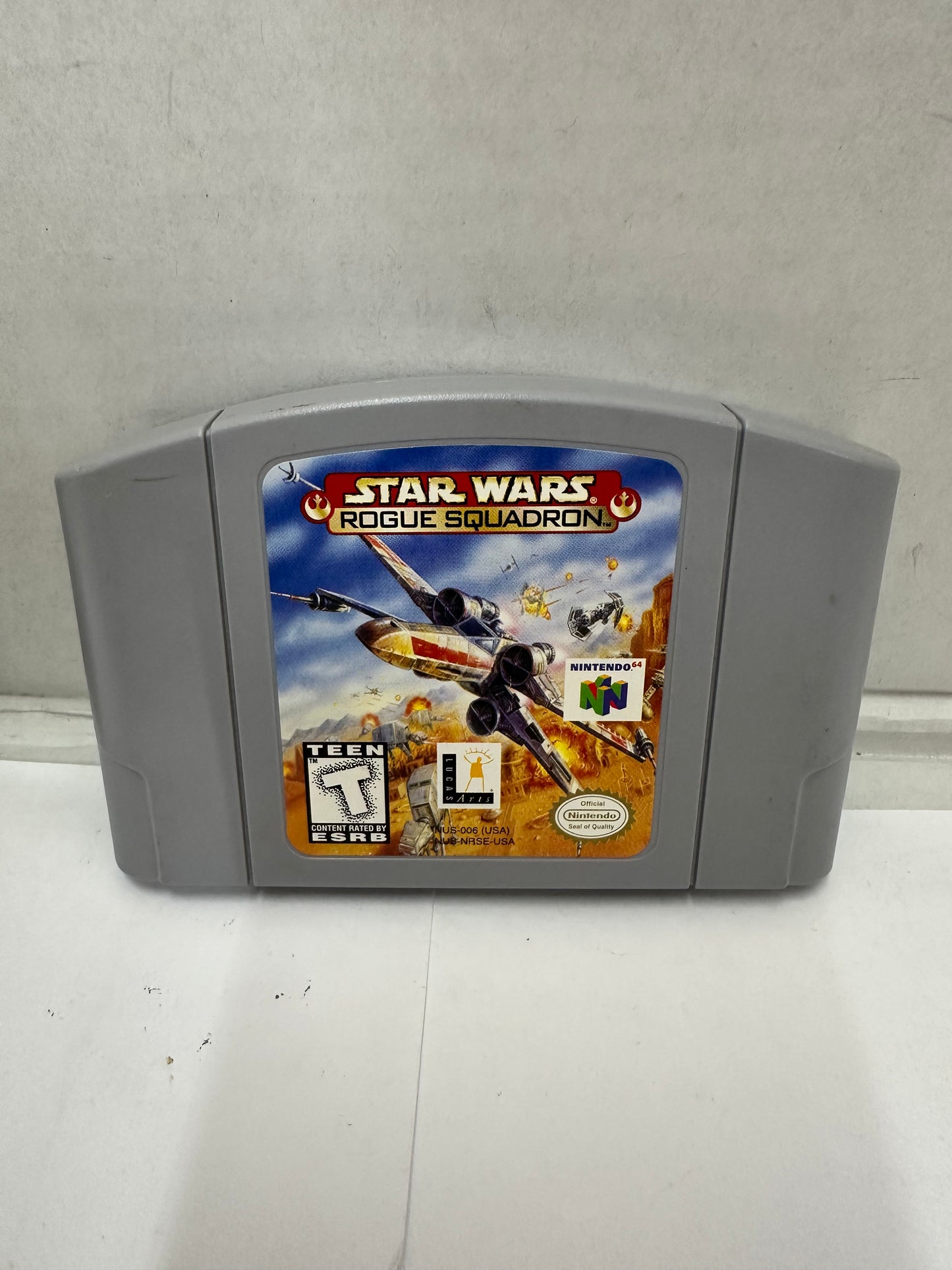 Star Wars: Rogue Squadron (Nintendo 64 N64) Authentic Cart Only Tested w/ Manual