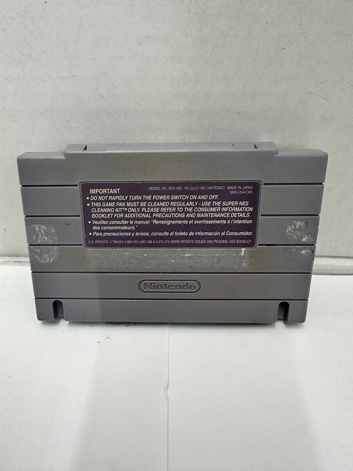 Super Nintendo SNES 1992 - Street Fighter II w/ Manual (Works - No Box)