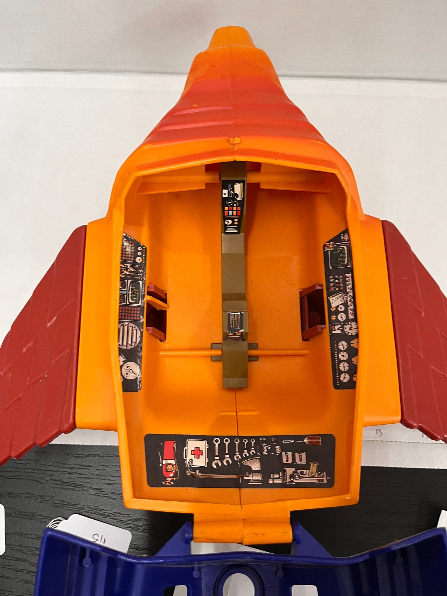Vintage MOTU Point Dread Talon Fighter Near Complete Masters Of The Universe