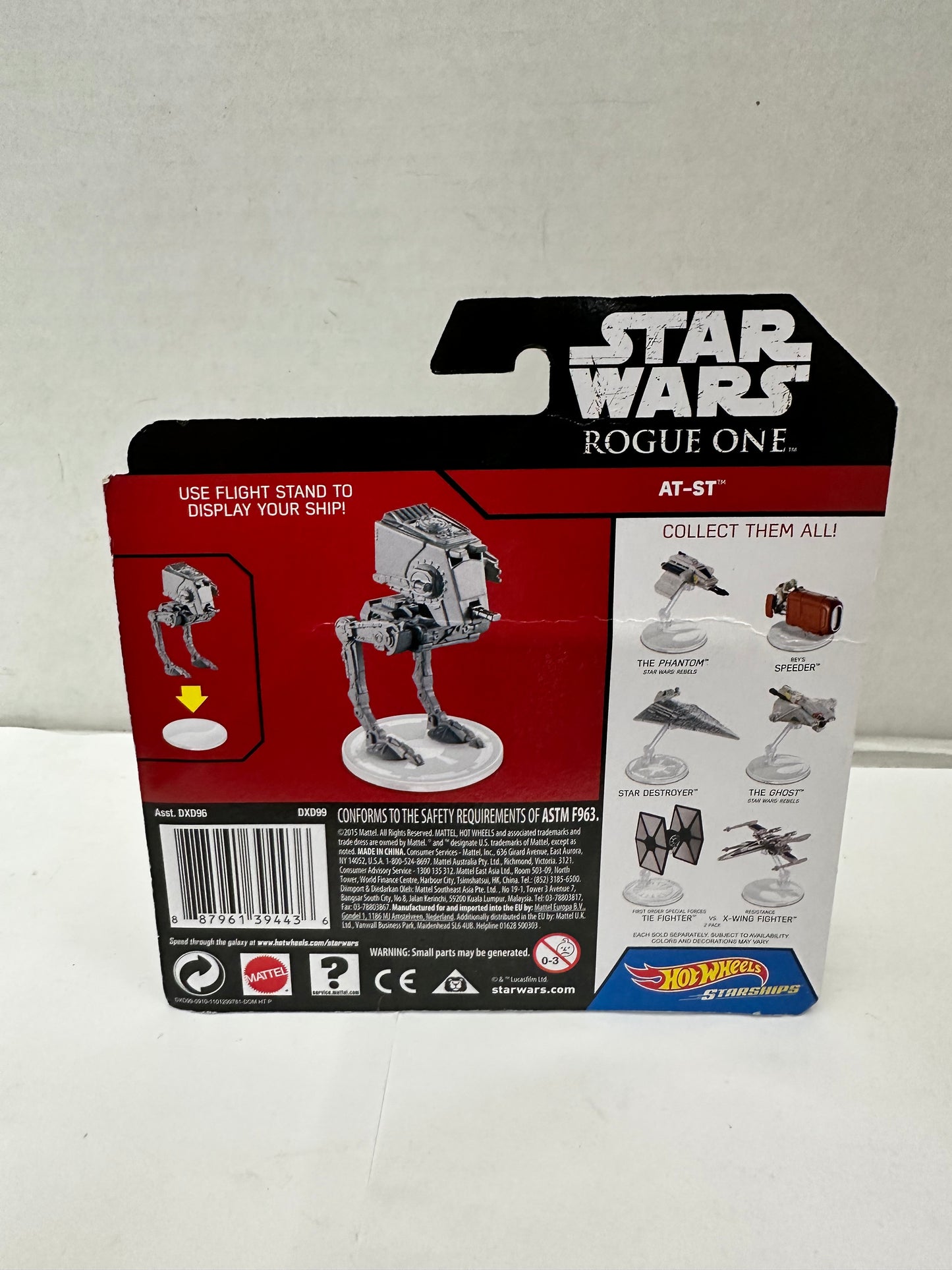 AT-ST Chicken Walker Hot Wheels Starships Rogue One Star Wars Disney 2016 New