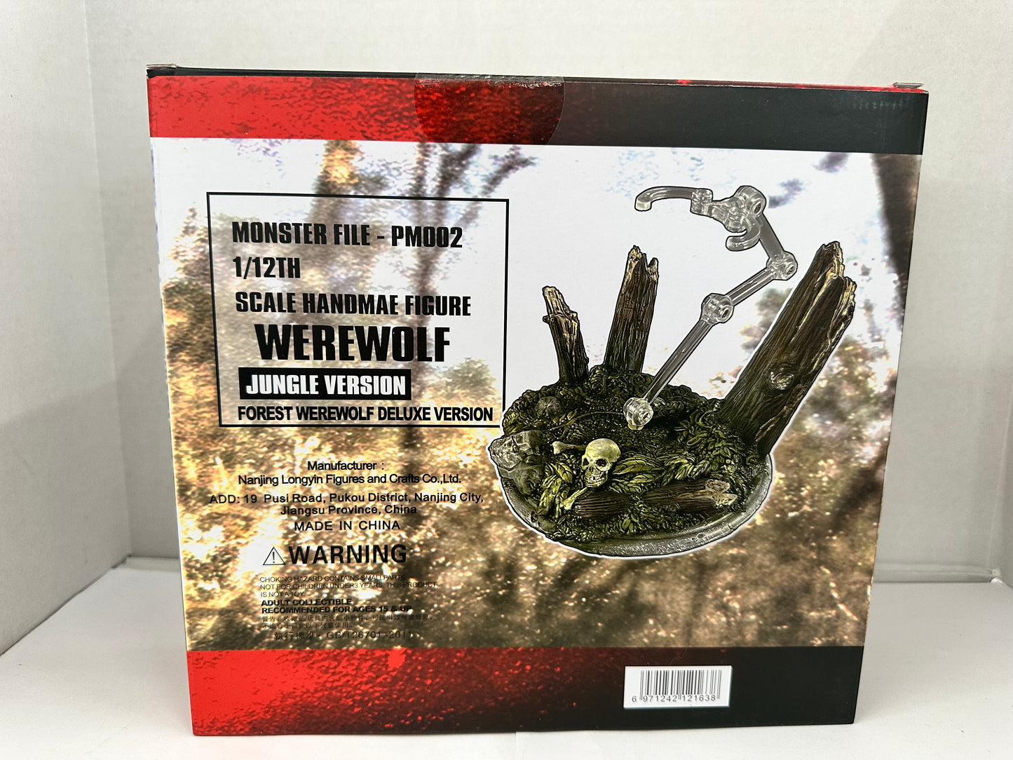 Coo Model Kimono Jungle Howl Forest Werewolf Deluxe Version 1/12 Action Figure