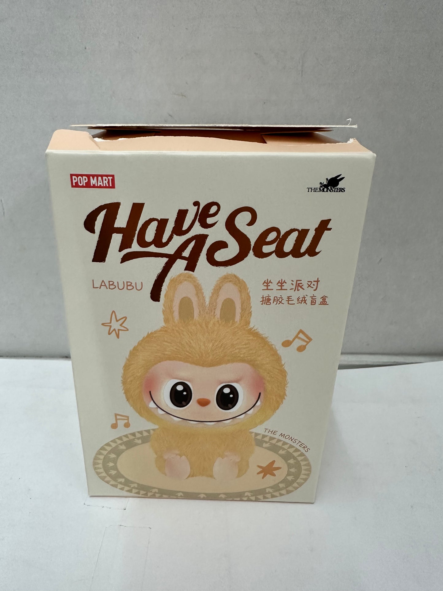 POP MART Labubu The Monsters Have A Seat HeHe Plush Figure Confirmed