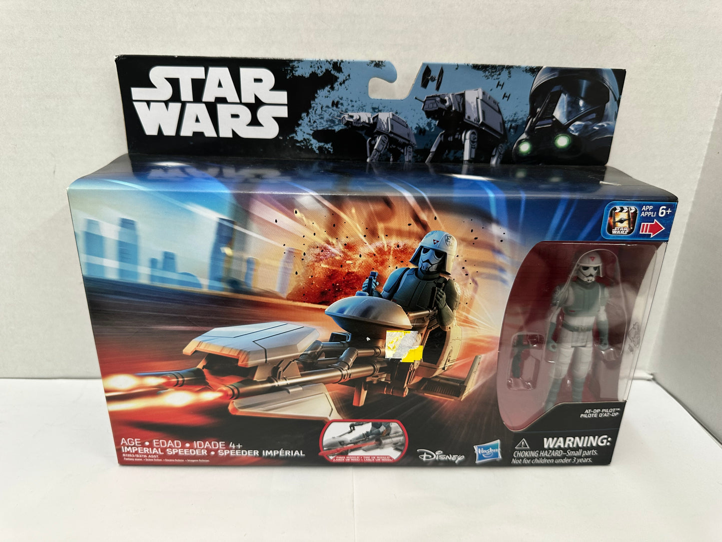 2016 Hasbro Star Wars Rogue One AT-DP Pilot 3.75" Figure & Vehicle Set New